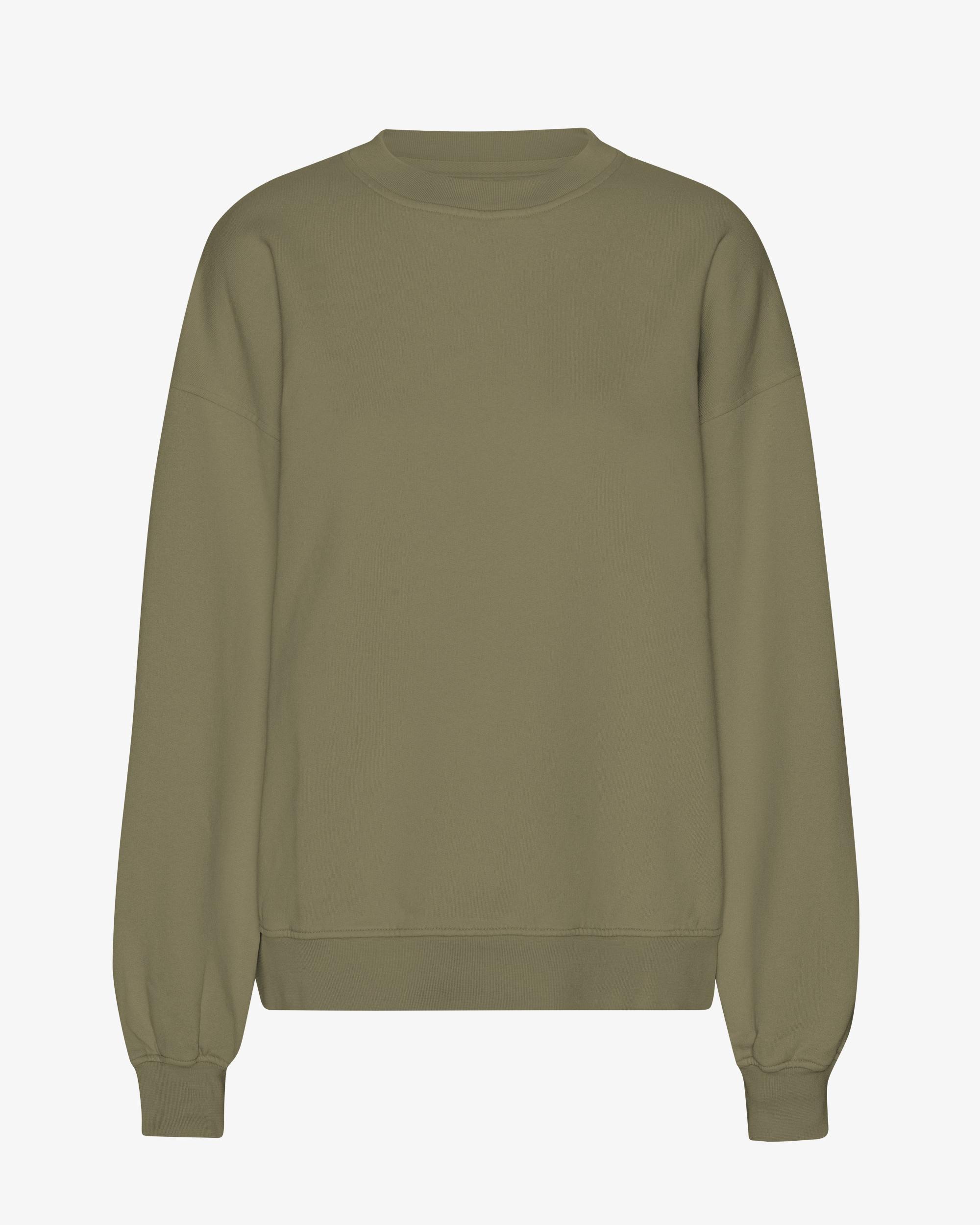 Organic Oversized Crew - Oyster Grey Product Image