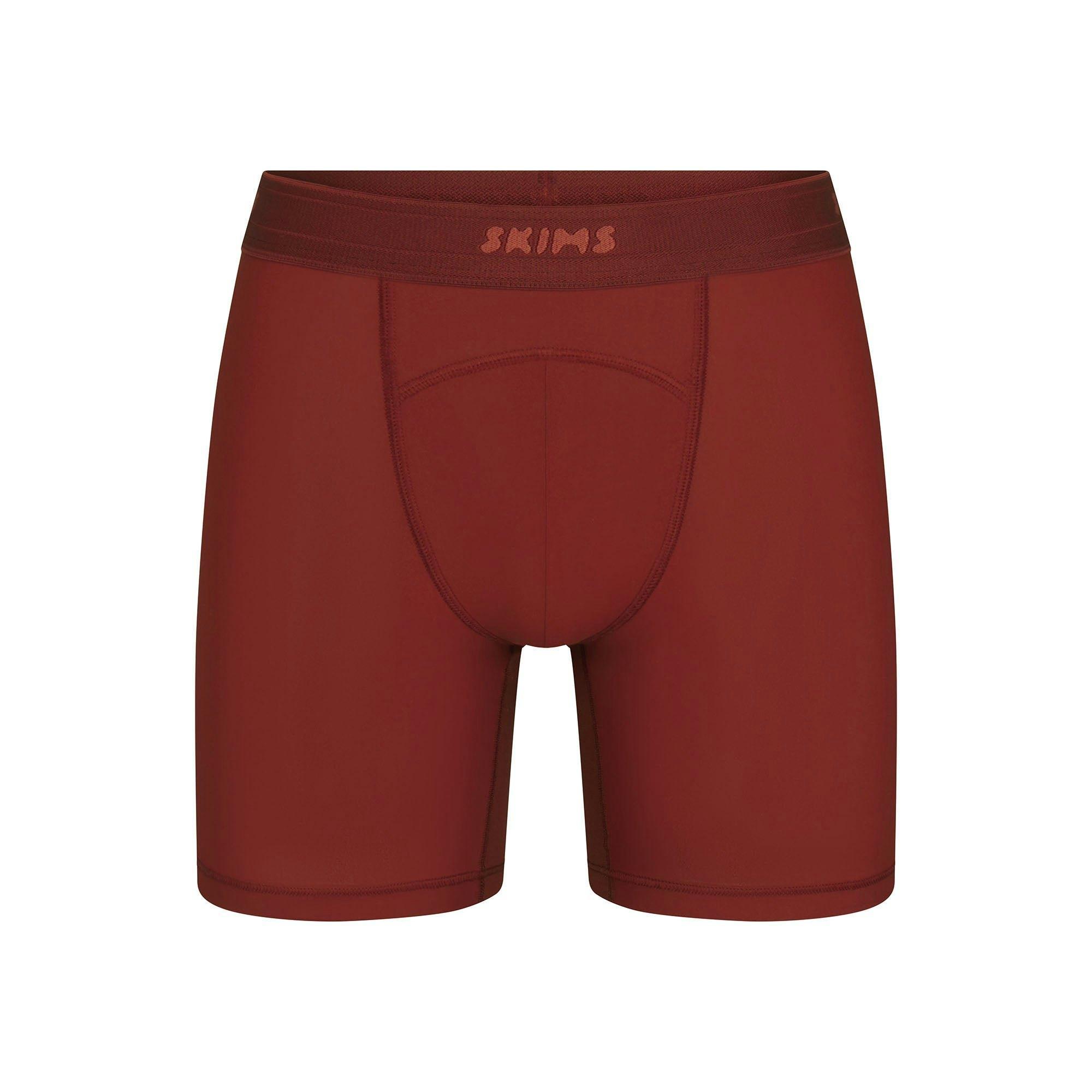 SKIMS SPORT MENS 7" BOXER BRIEF | SANGRIA Product Image