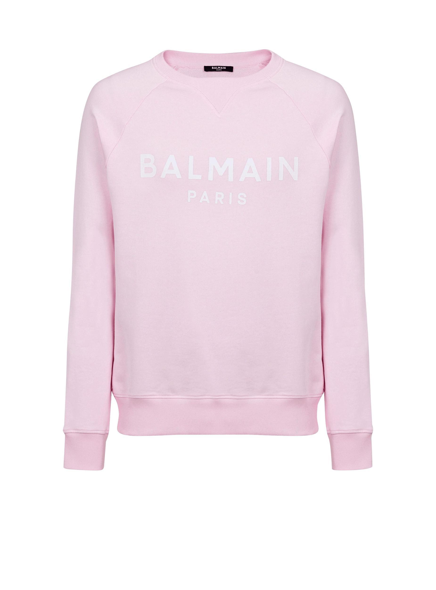 Balmain Paris printed sweatshirt Product Image