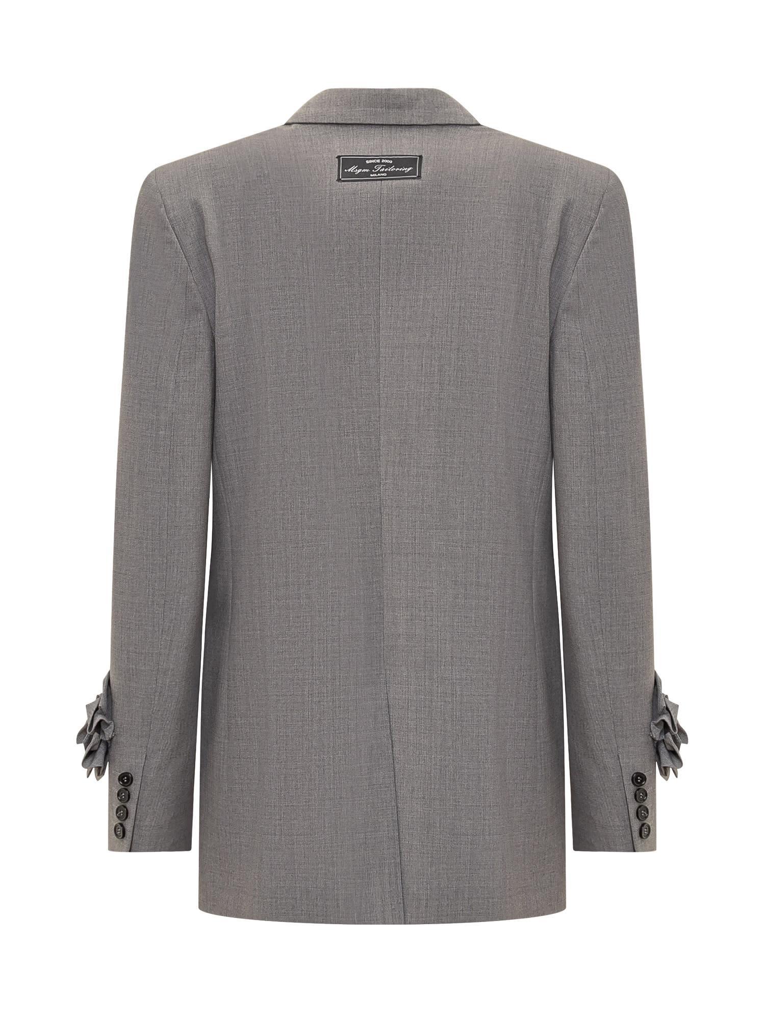 MSGM Jackets Grey Product Image