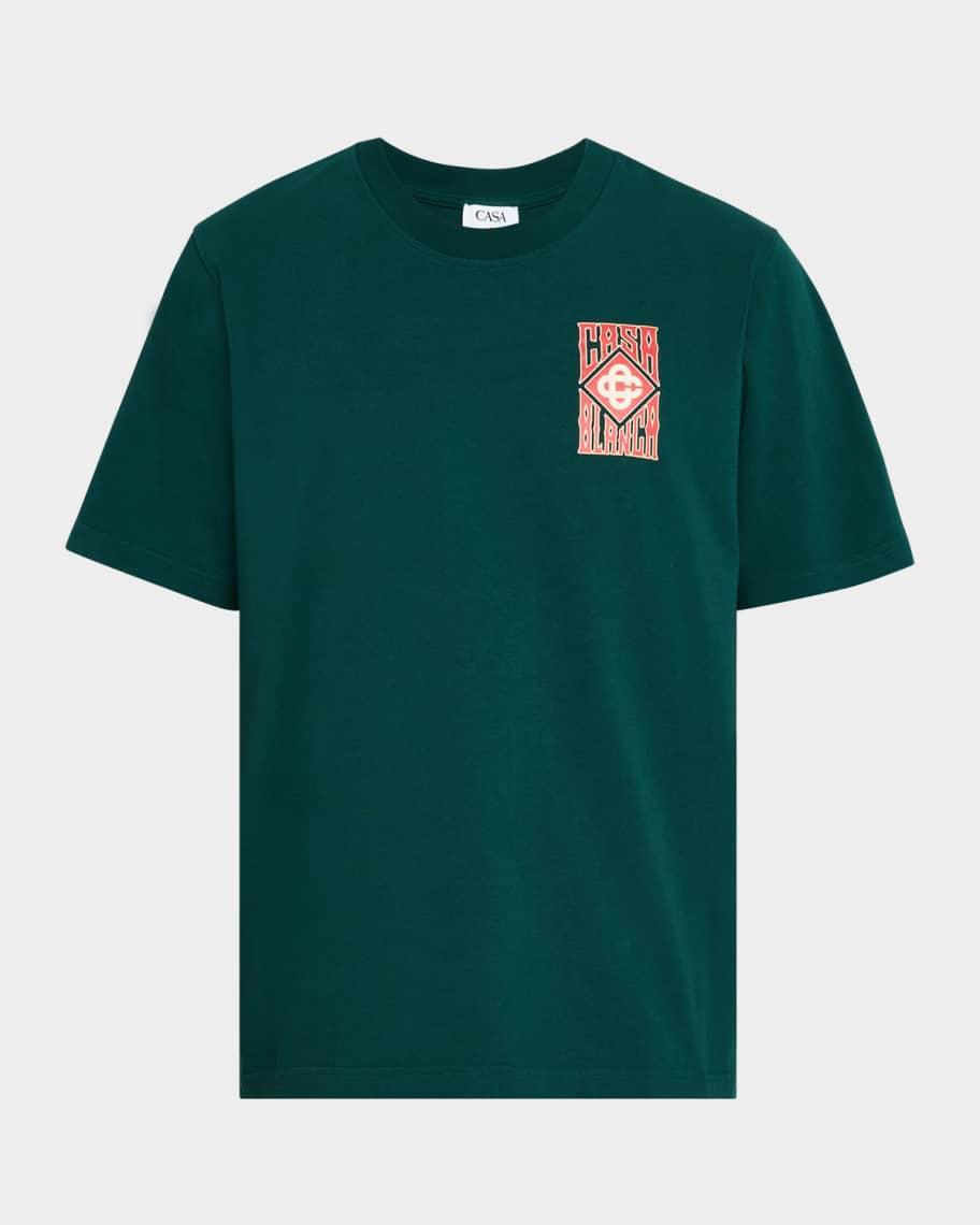 Mens Gothic Stacked Logo T-Shirt Product Image