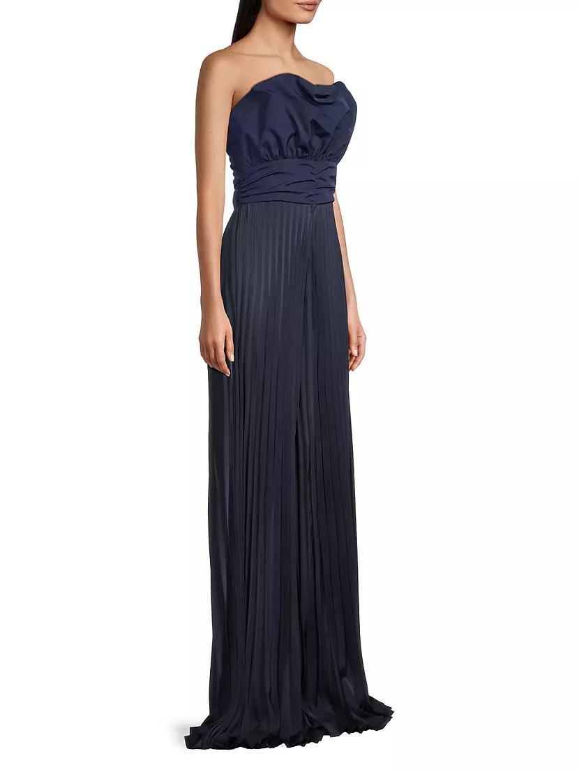 Pleated Crepe Jumpsuit Product Image