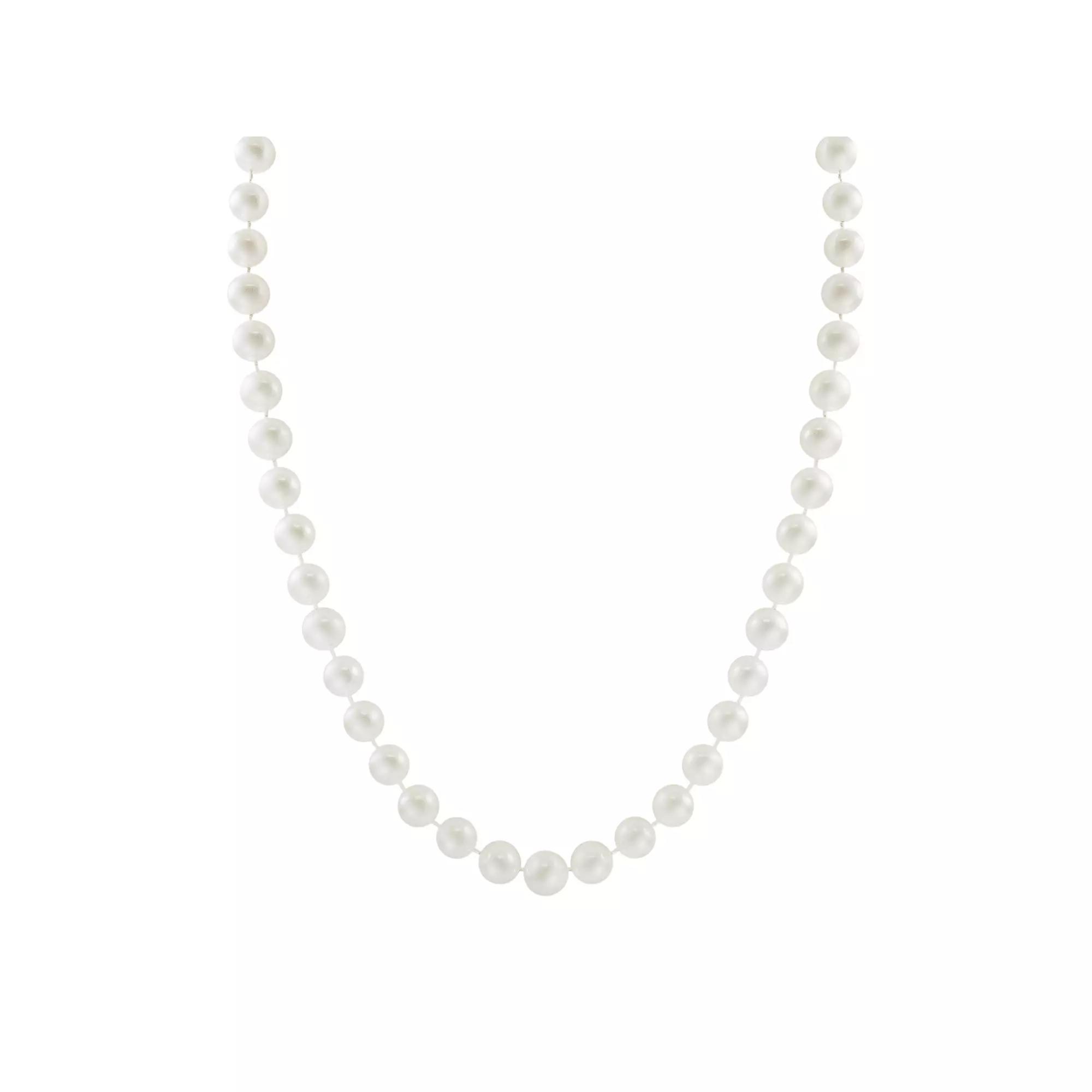 10k Gold Freshwater Cultured Pearl Necklace - 23, Womens, White Product Image