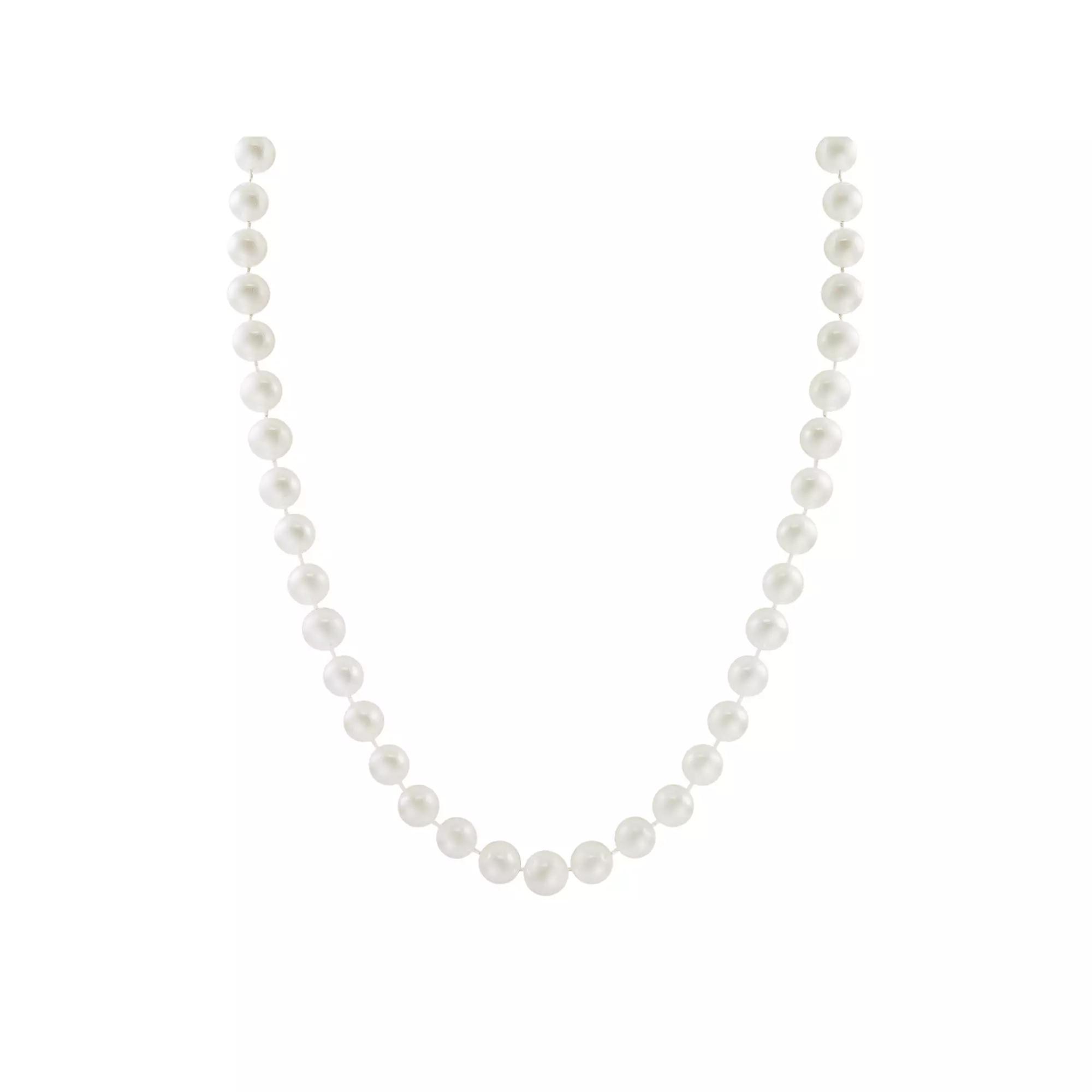 10k Gold Freshwater Cultured Pearl Necklace - 23, Womens, White Product Image