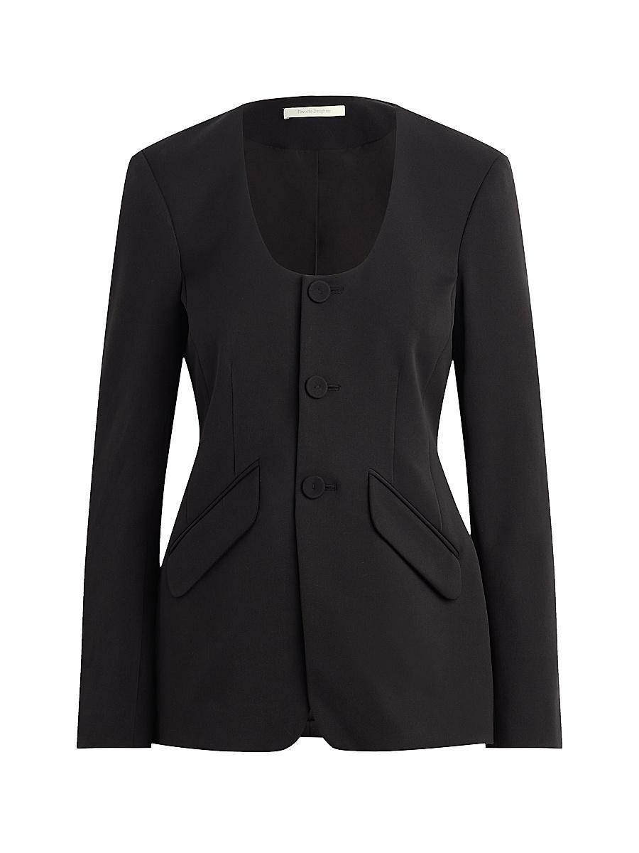 Womens Diana Single-Breasted Jacket Product Image