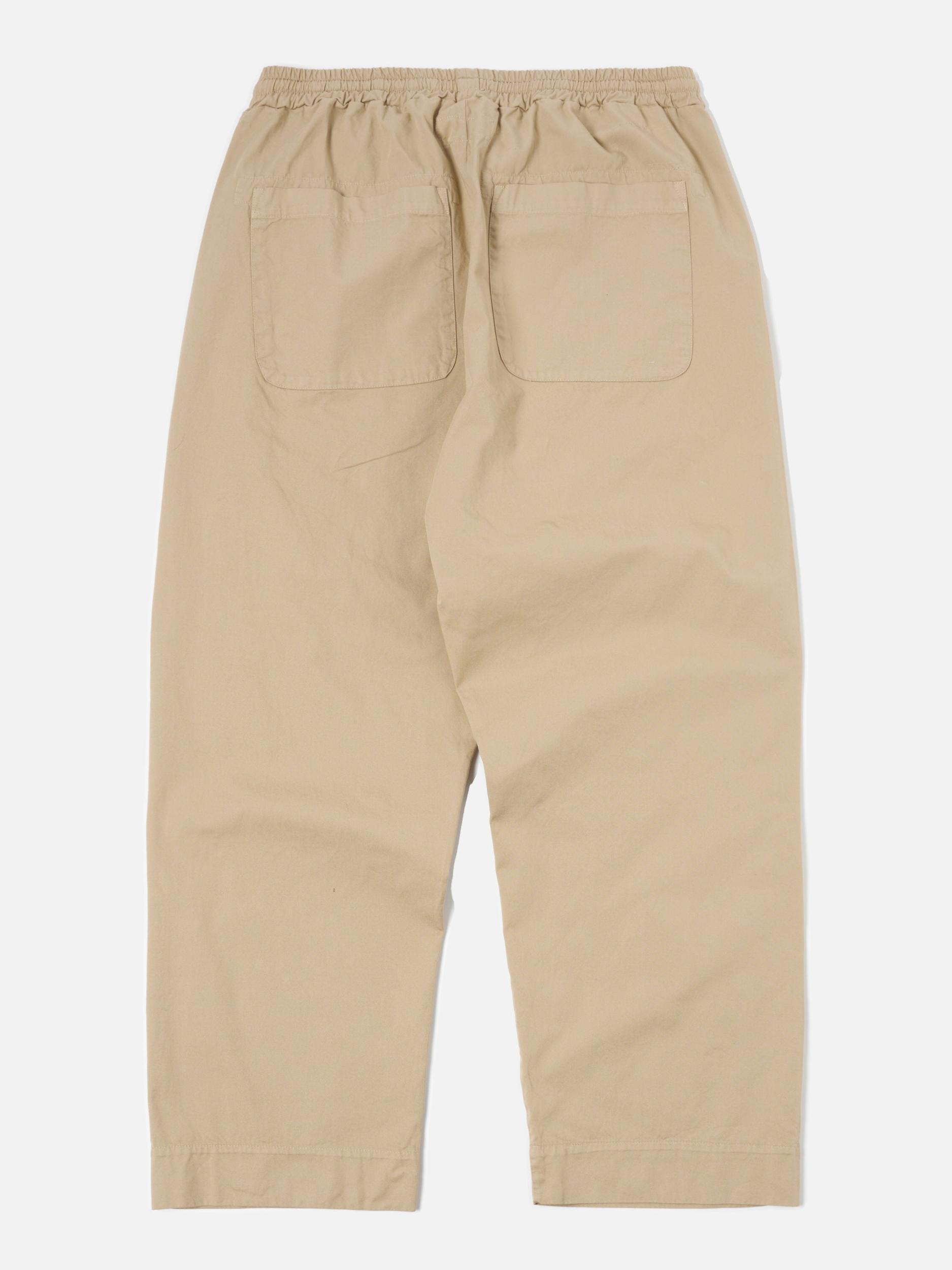 Universal Works Judo Pant in Sand Kelly Cotton Product Image