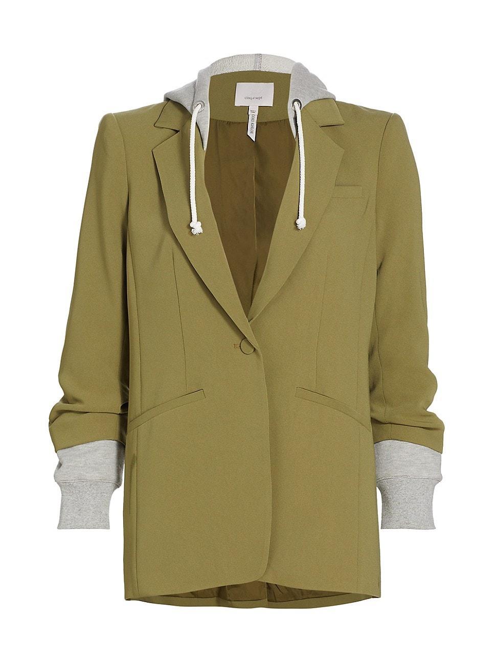 Cinq a Sept Khloe Hooded Blazer Product Image