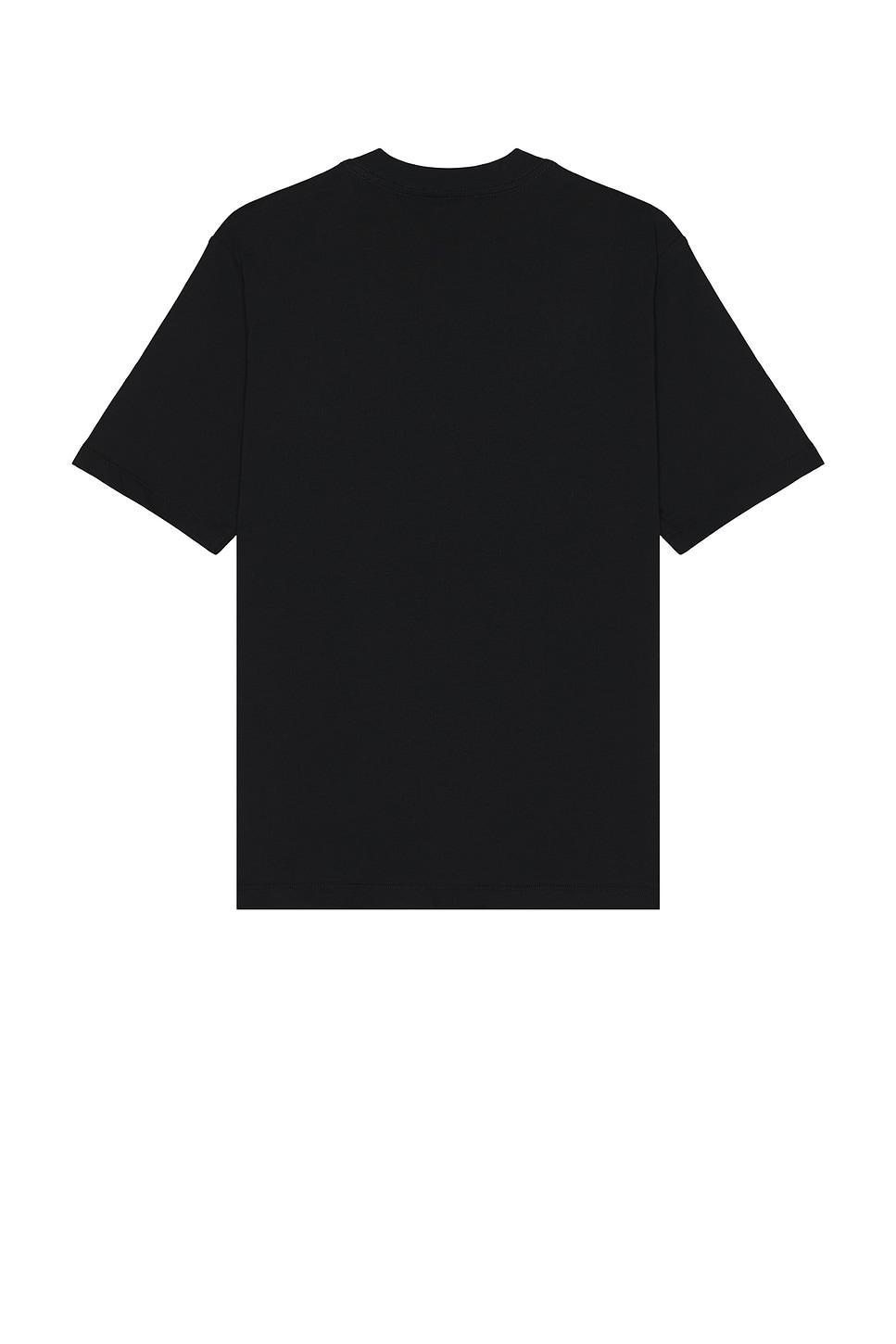 AMIRI Black Cotton T-shirt With Bold Logo Statement Product Image