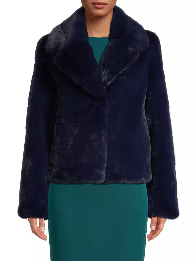 Faye Faux Fur Coat Product Image