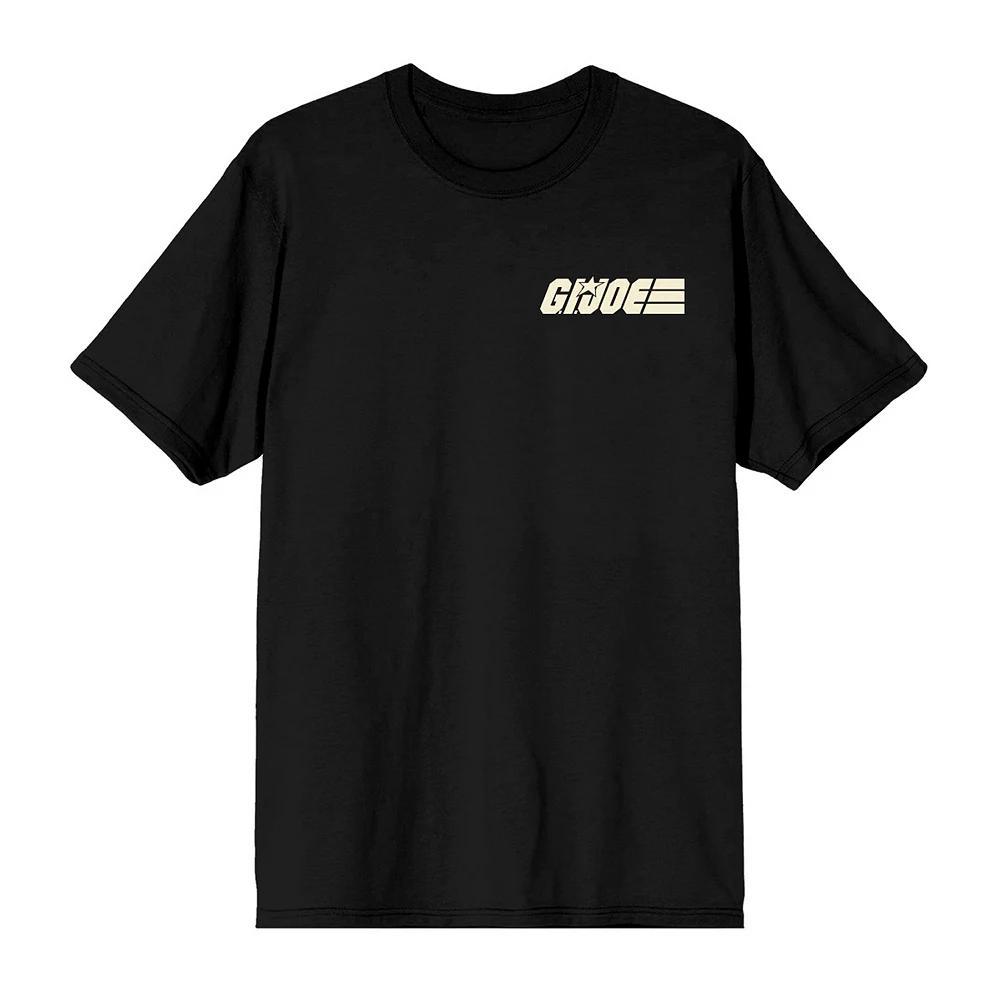 Men's G.I. Joe Action Shot Graphic Tee, Size: Large, Black Product Image