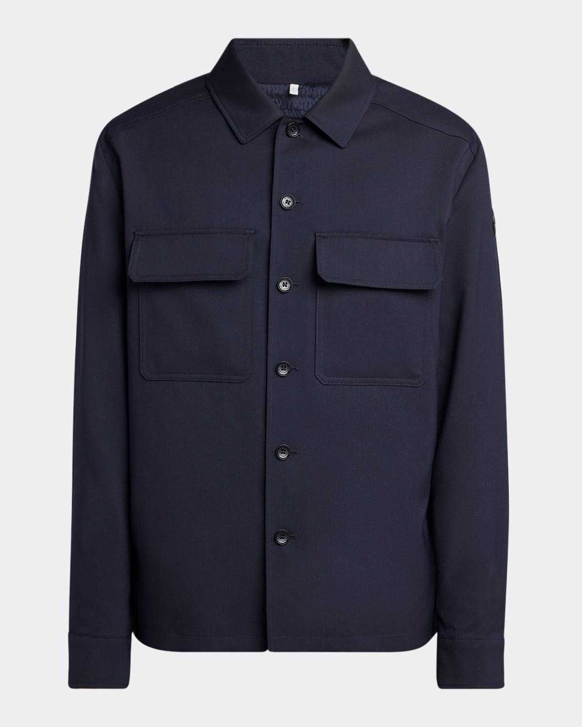 Mens Two-Pocket Casual Button-Down Shirt Product Image