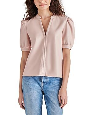 Steve Madden Jane Faux Leather Top Product Image