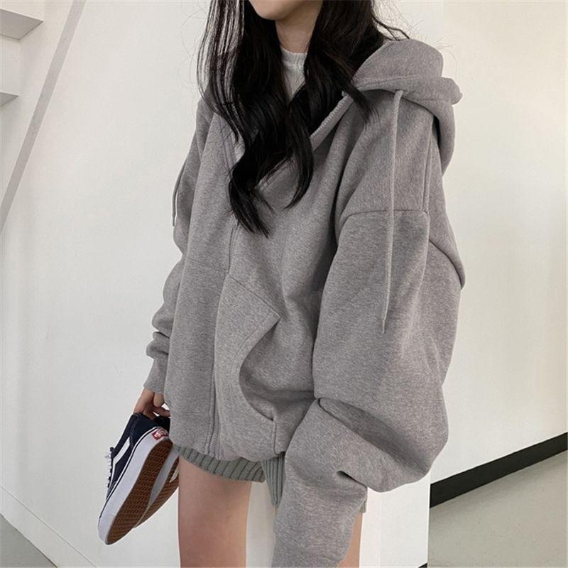Zip-Up Hoodie Product Image