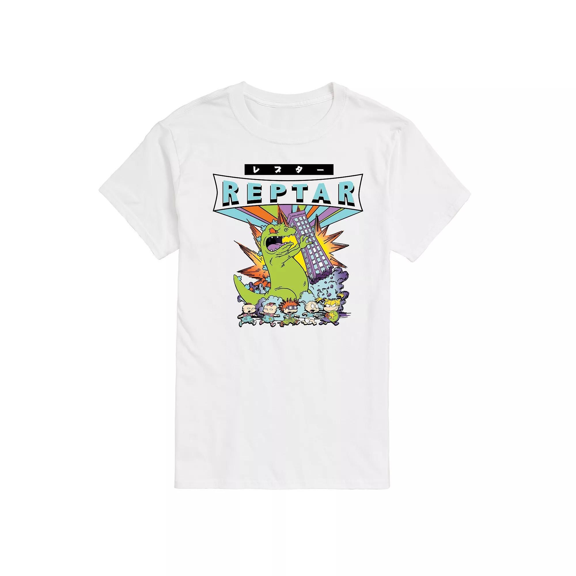 Mens Rugrats Reptar Wretch Graphic Tee Product Image