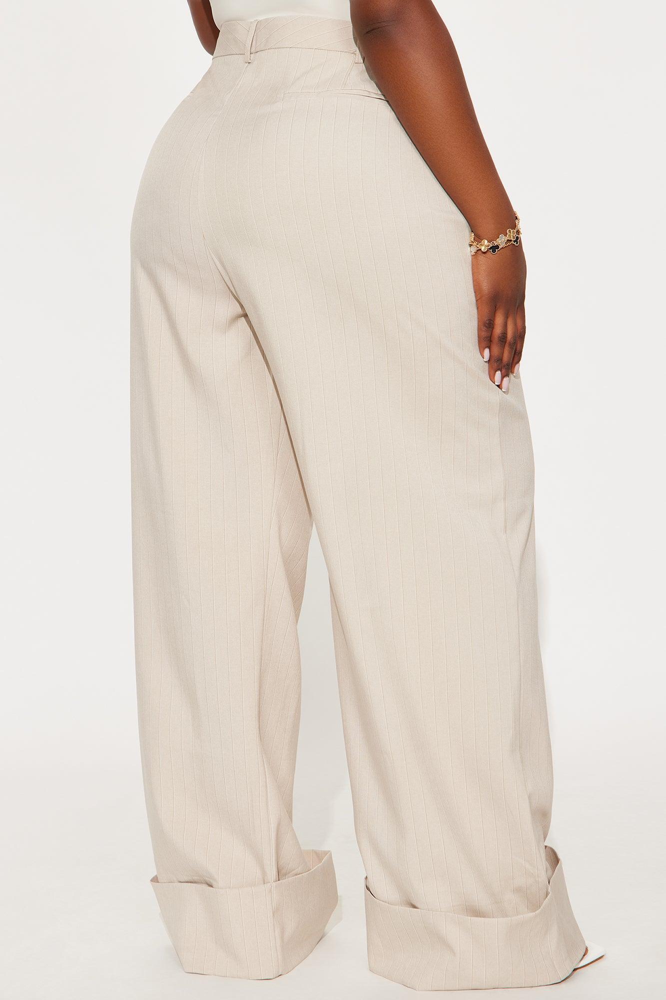 Arvizu Wide Leg Trouser - Tan Product Image