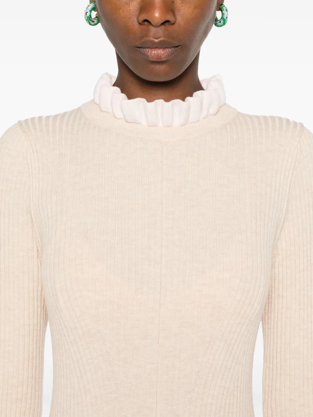 ribbed-knit dress Product Image