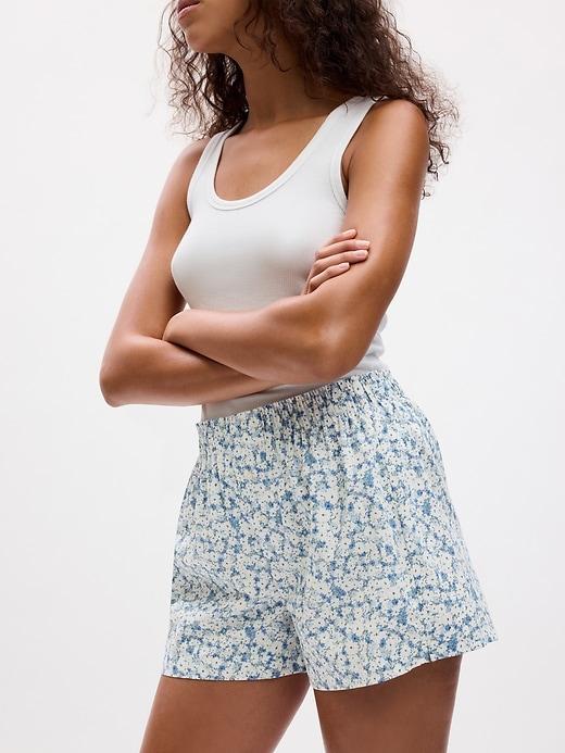 Poplin PJ Shorts Product Image