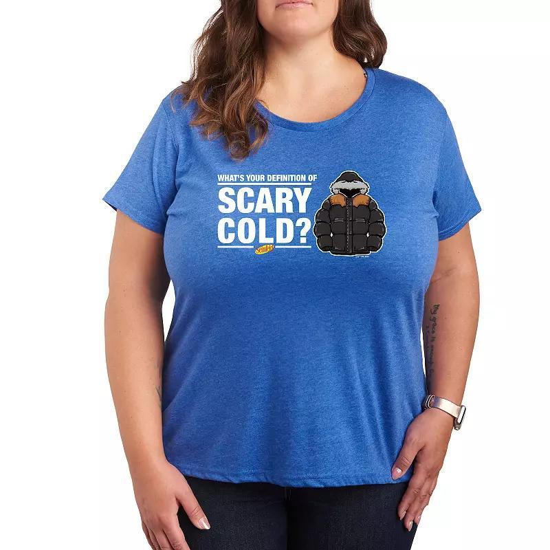 Plus Seinfeld Definition Scary Cold Graphic Tee, Womens Product Image
