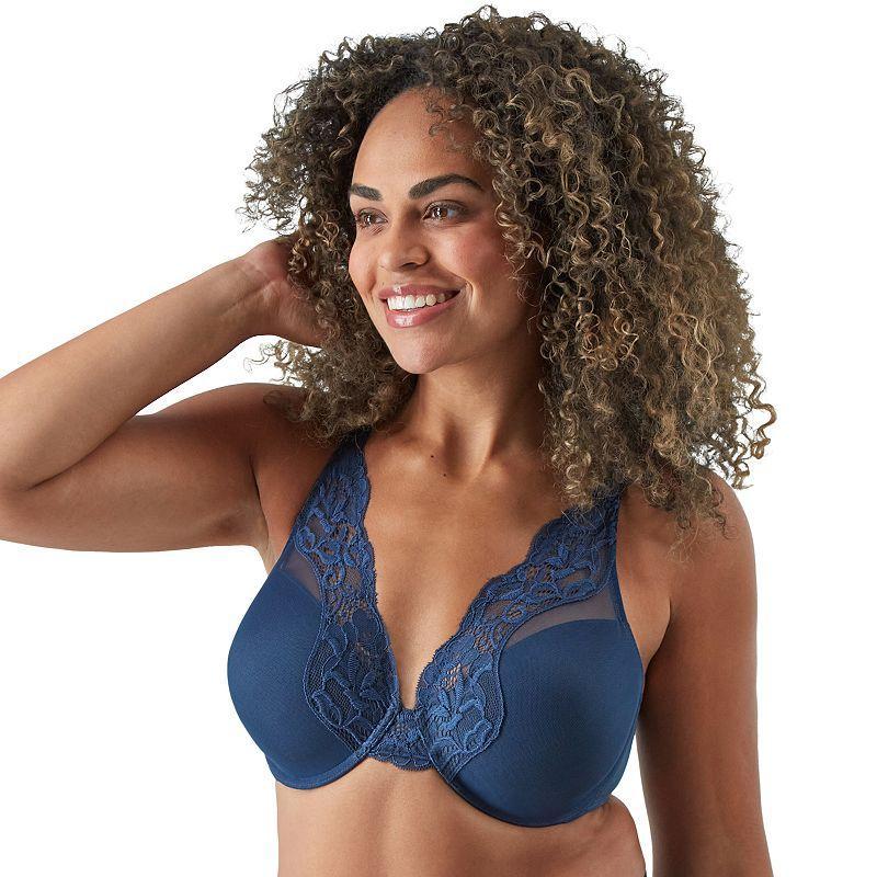 Bali® One Smooth U® Comfort Stretch Lace Underwire Bra DF0084, Women's, Size: 42 Dd, White Product Image