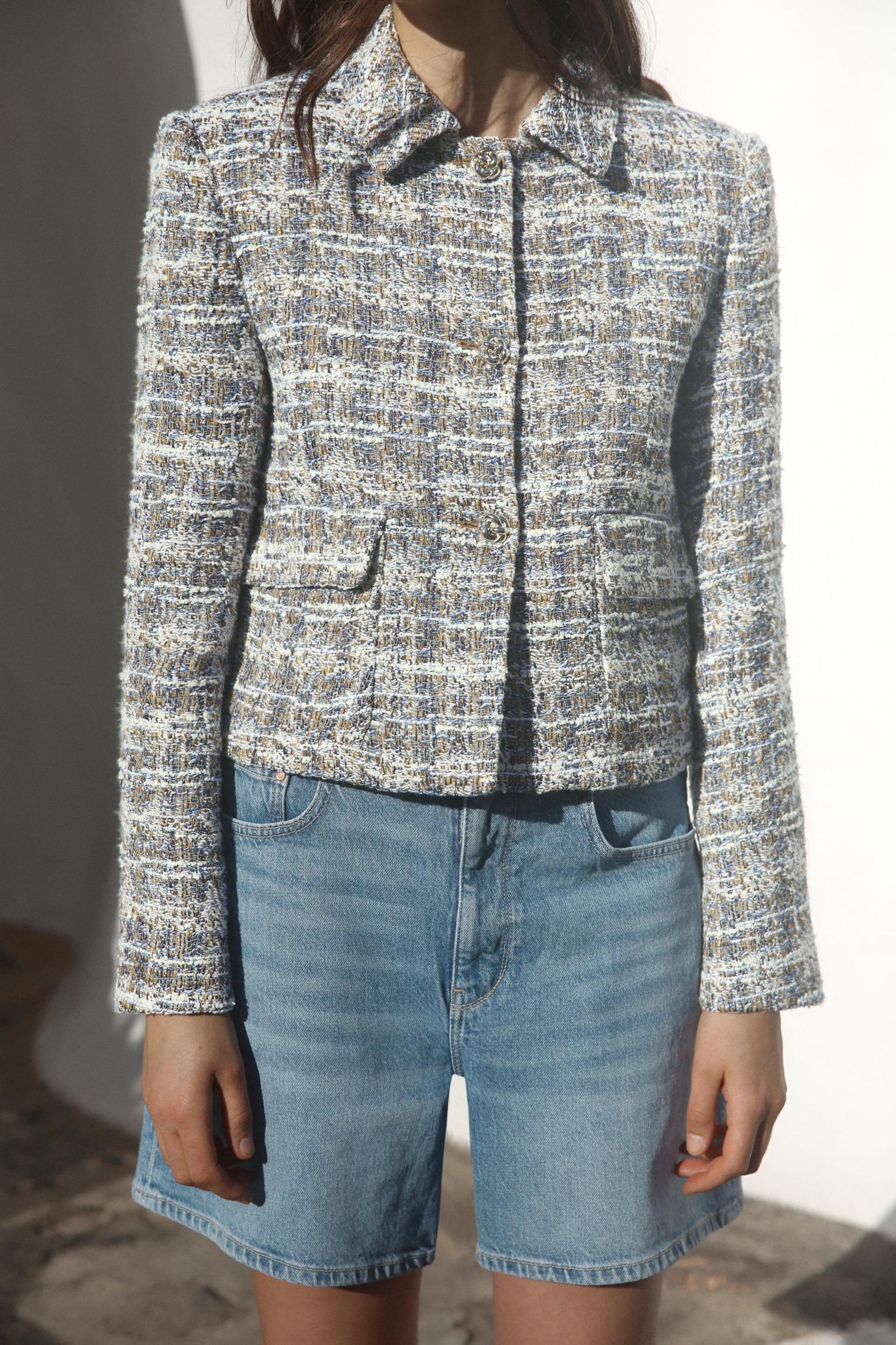 TEXTURED BLAZER Product Image
