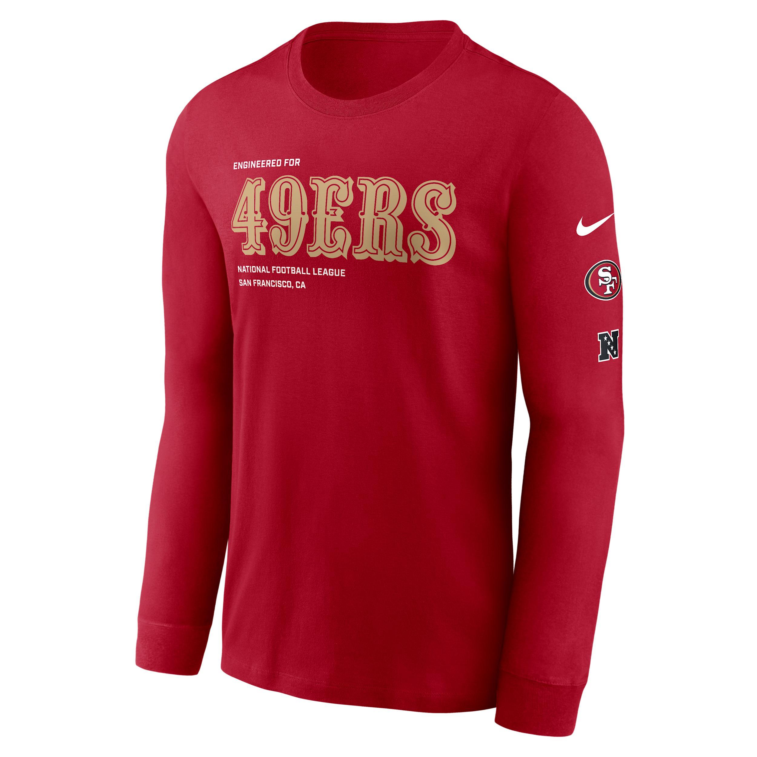 San Francisco 49ers Play To Win Essential Nike Men's NFL Long-Sleeve T-Shirt Product Image