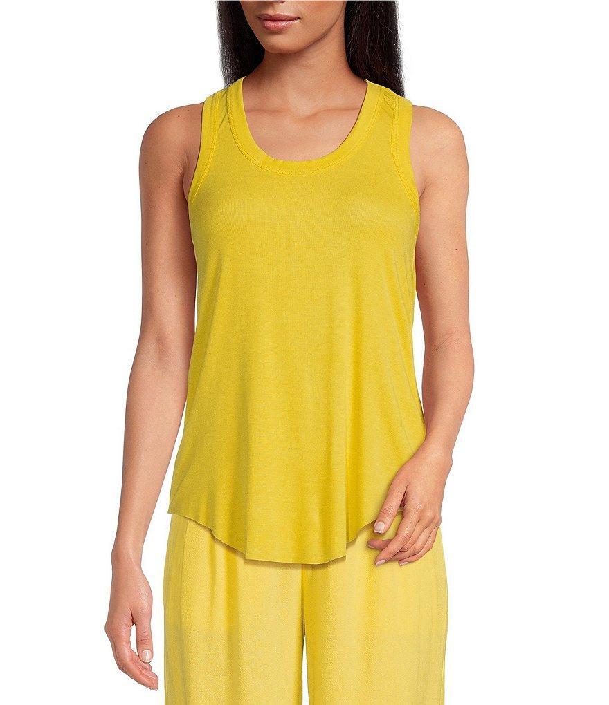 Every Scoop Neck Ribbed Tank Product Image