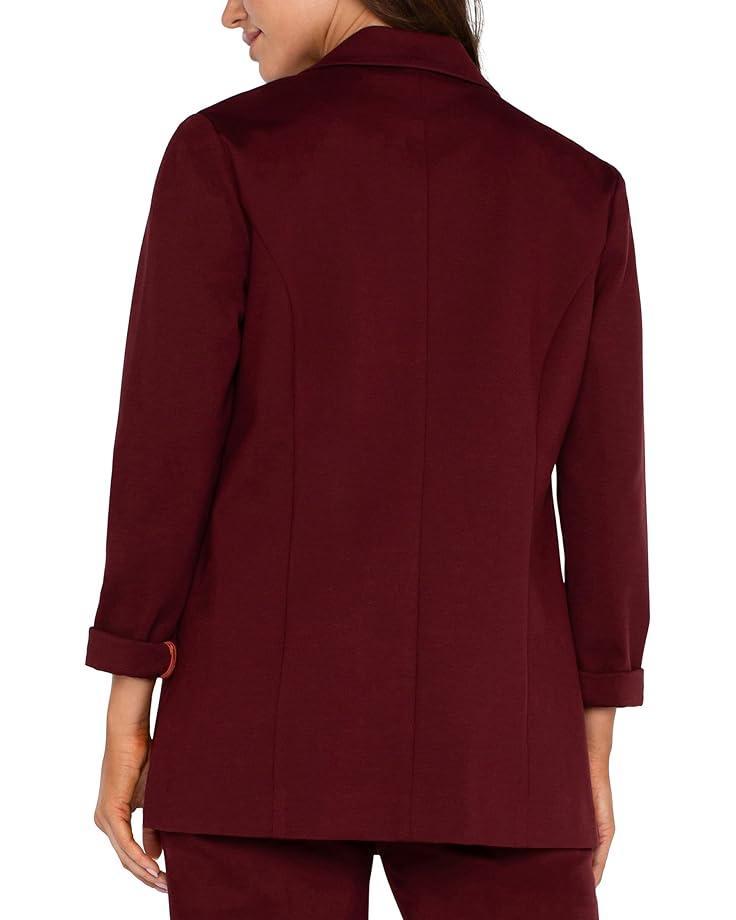 Fitted Blazer Soft Touch Twill Product Image