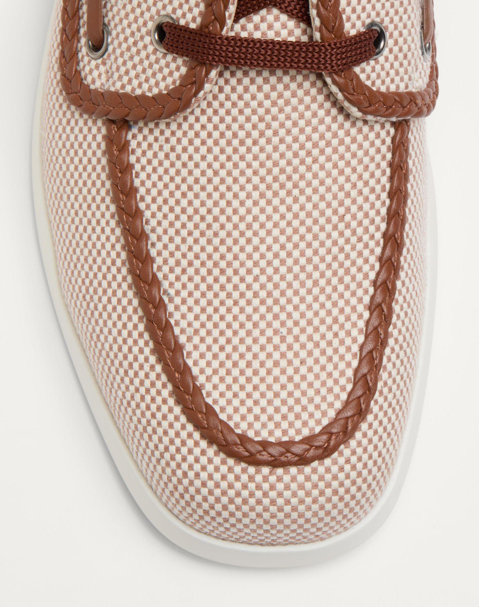 Palm Avenue Canvas And Nappa Boat Shoe Product Image