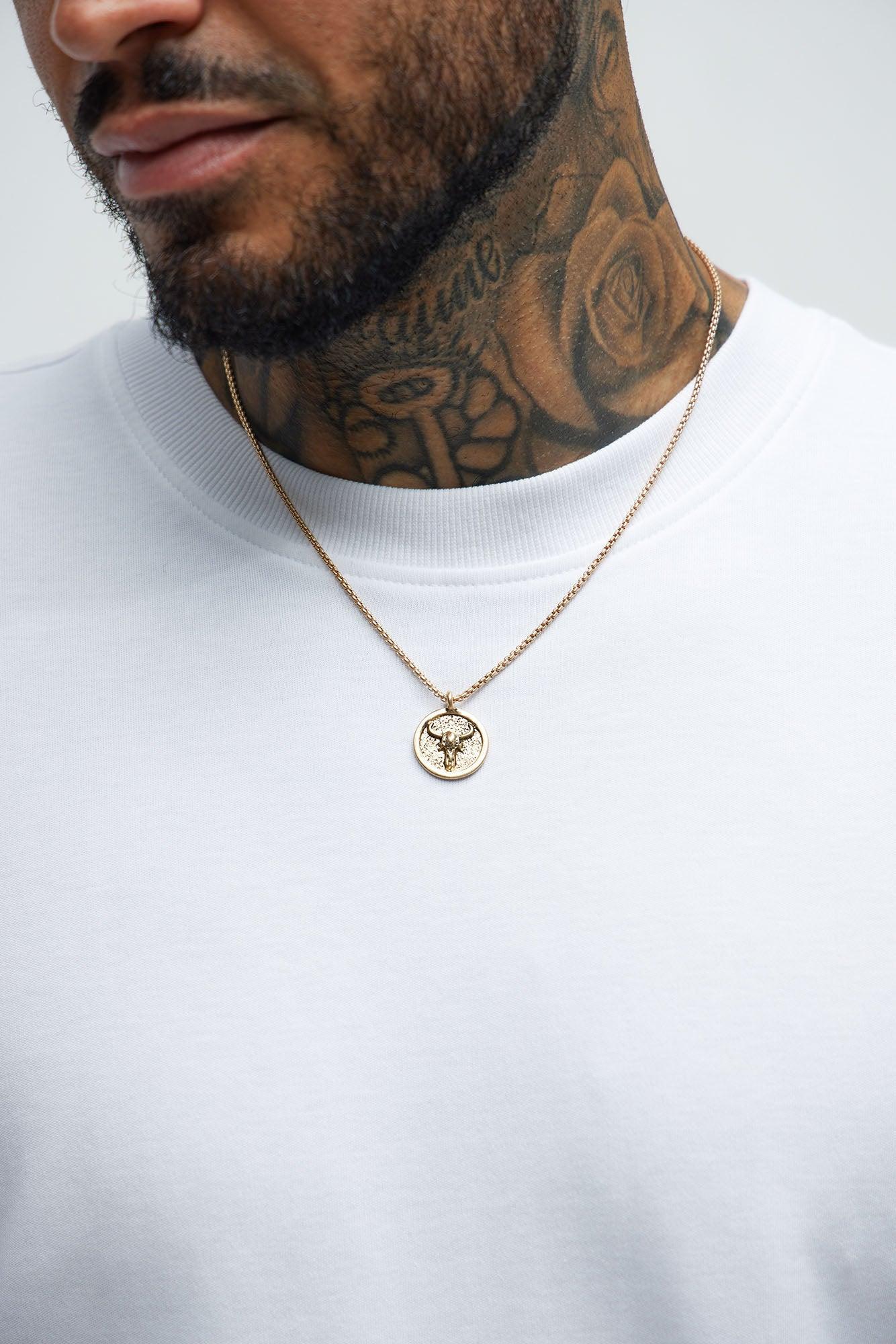 Marlon Pendant Necklace - Gold Product Image