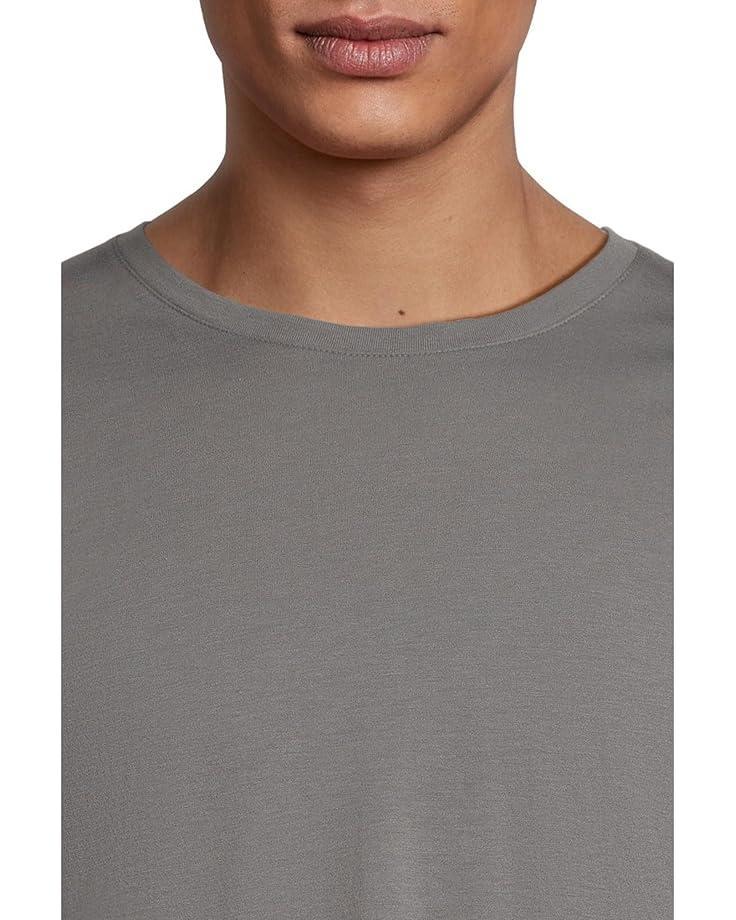 Short Sleeve Pima Cotton Crew Neck Shirt Product Image