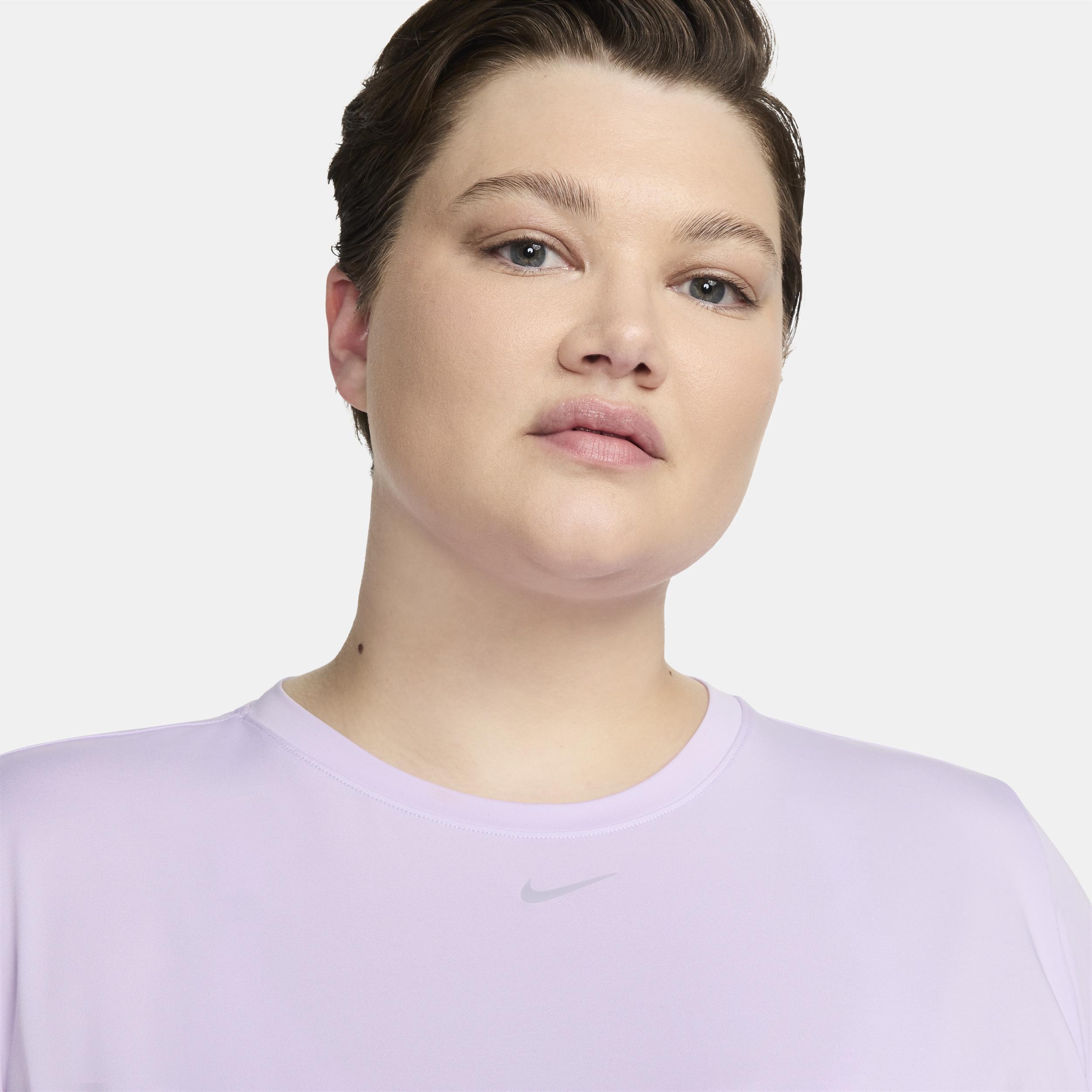 Nike One Classic Women's Dri-FIT Short-Sleeve Top (Plus Size) Product Image