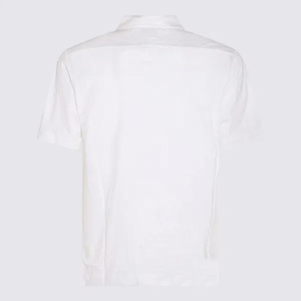 DRIES VAN NOTEN White Cotton Polo Shirt Product Image