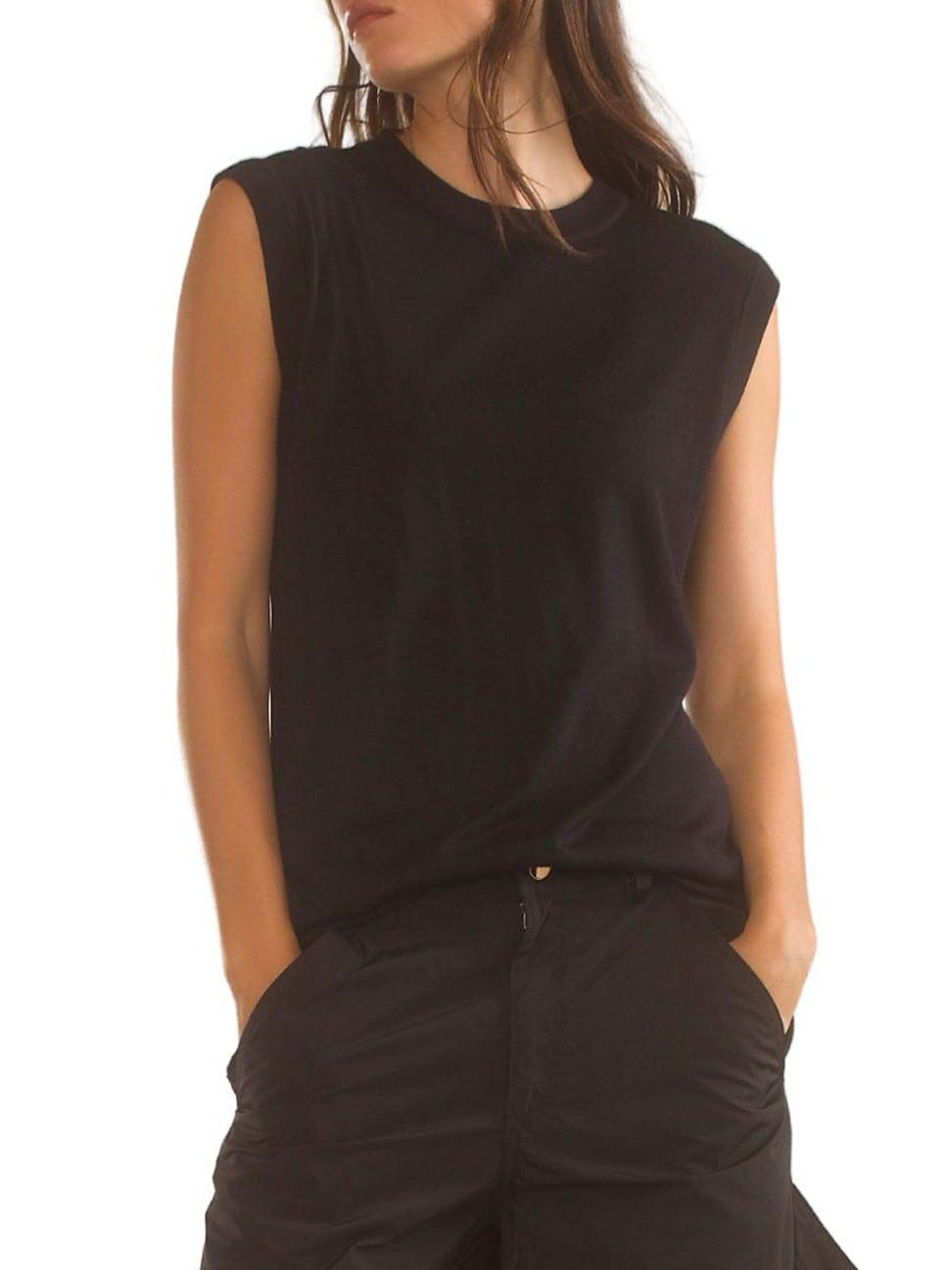 Womens Knit Crewneck Top Product Image