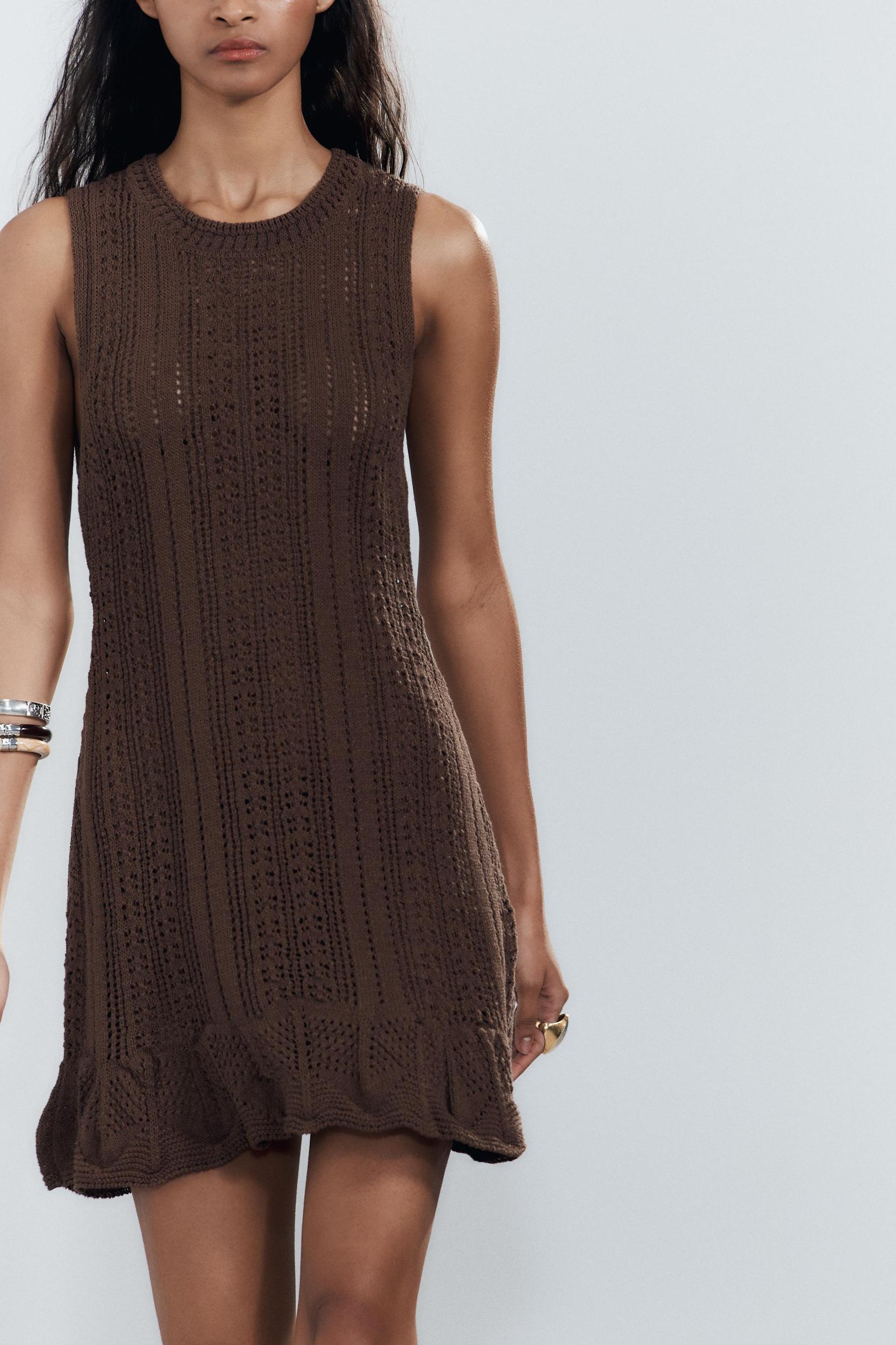KNIT MINI DRESS Product Image