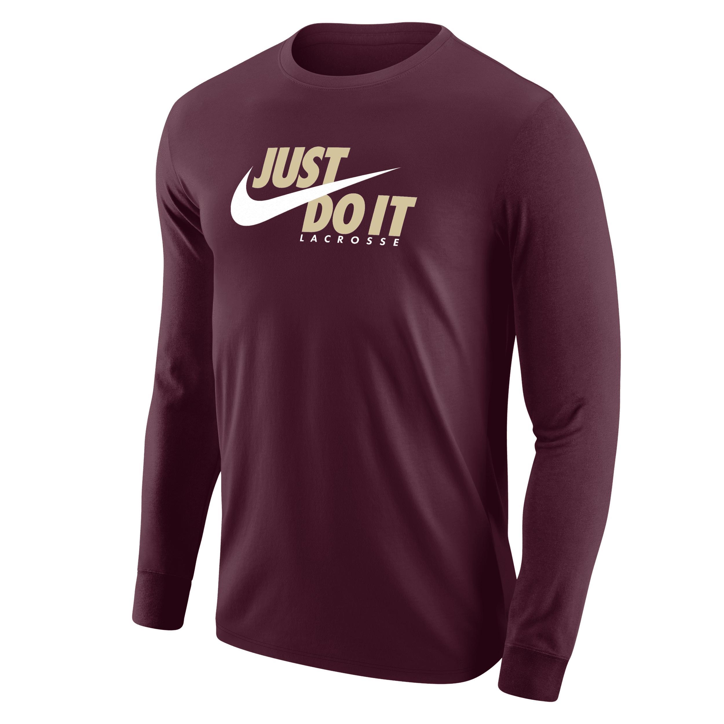 Nike Men's Lacrosse Long-Sleeve T-Shirt Product Image