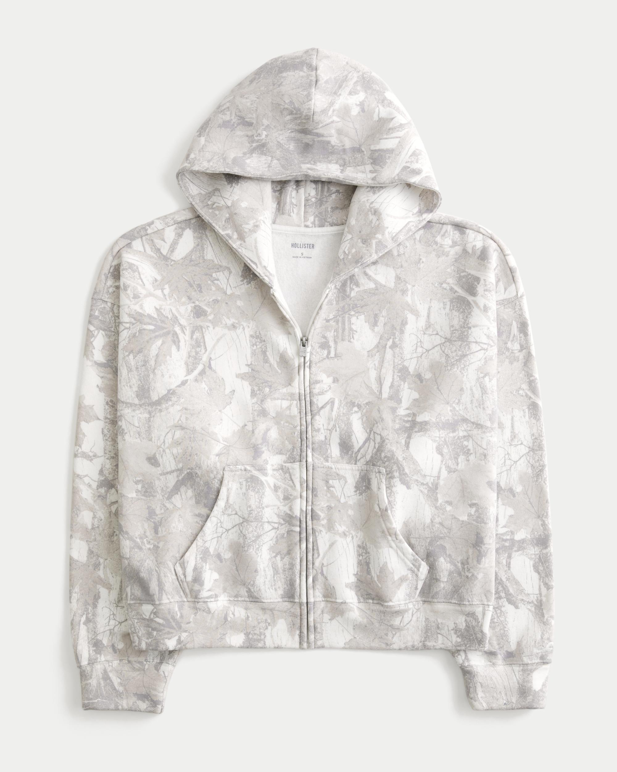 Oversized Zip-Up Hoodie Product Image