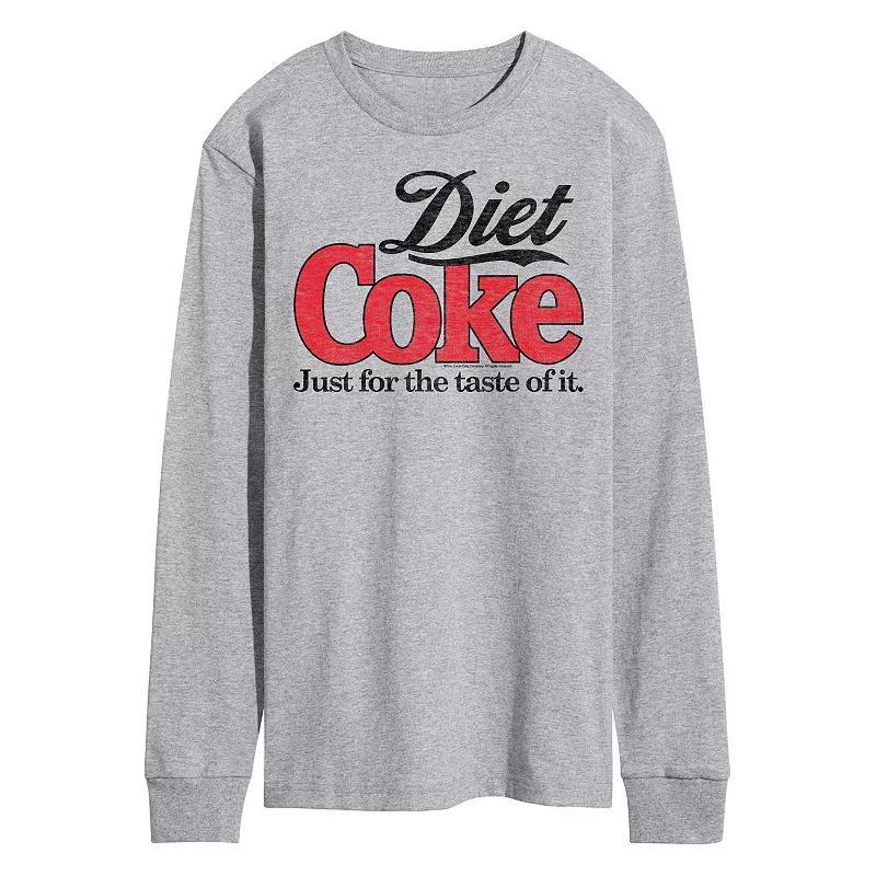 Mens Diet Coke Retro Logo Long Sleeve Graphic Tee Product Image