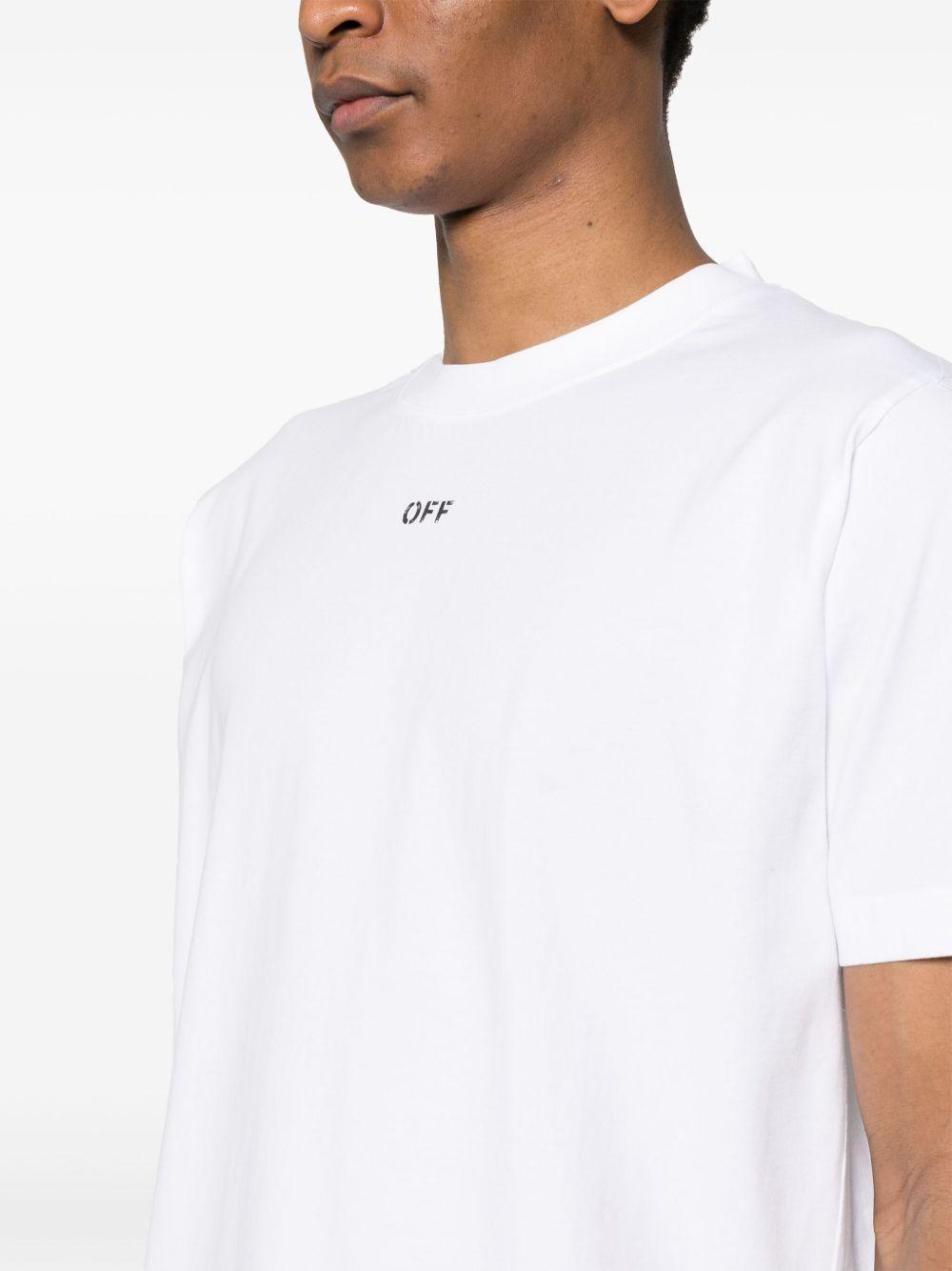 logo-print cotton T-shirt Product Image
