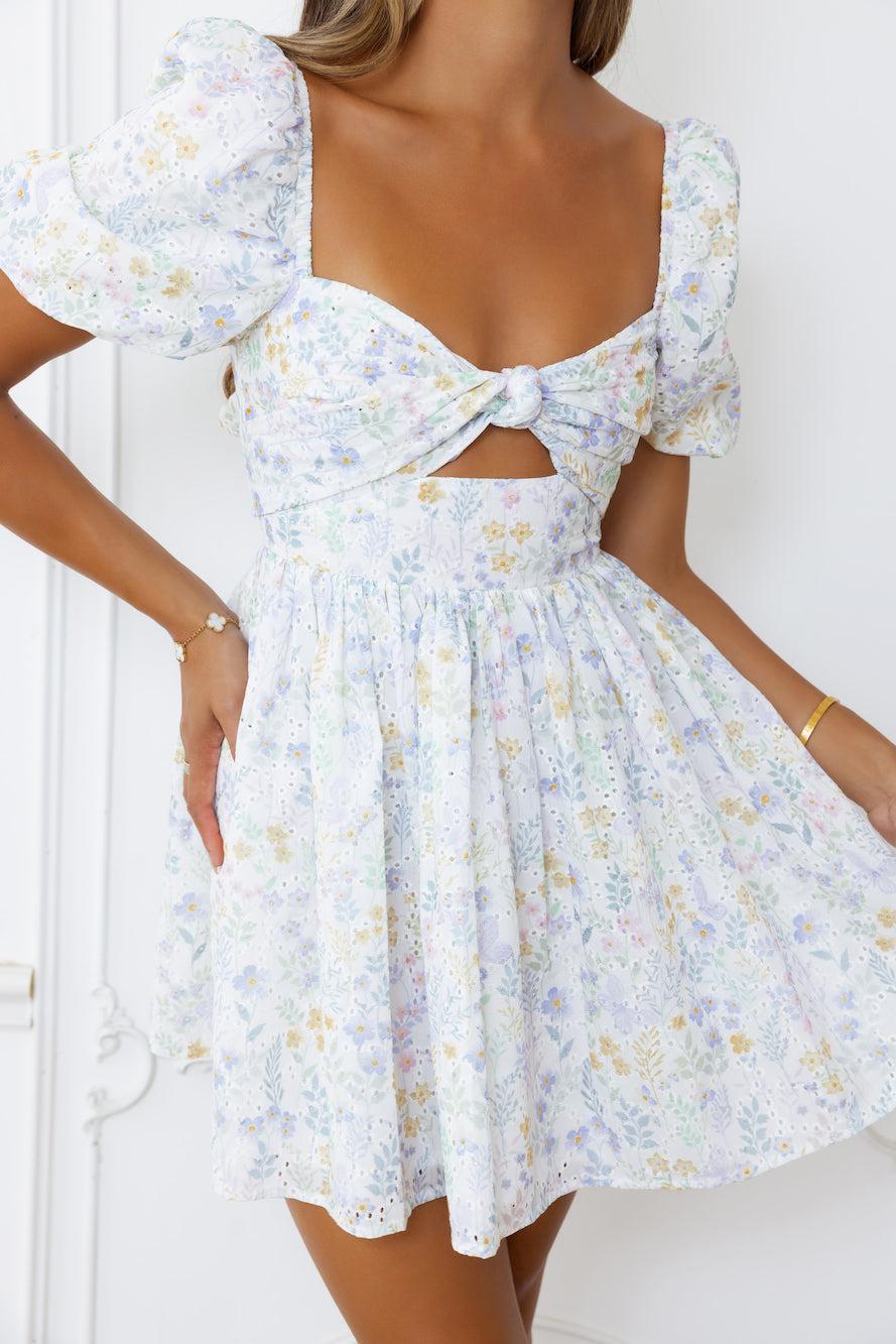 Secrets Florals Mini Dress Print Product Image