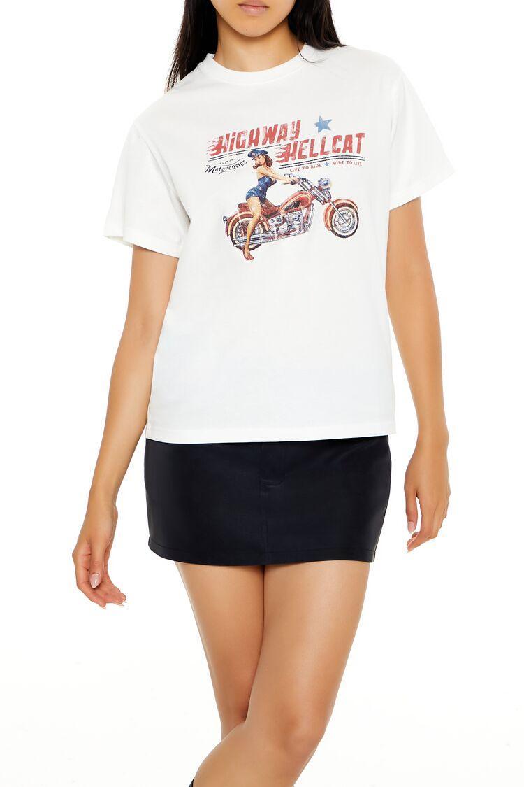Highway Hellcat Motorcycle Tee | Forever 21 Product Image