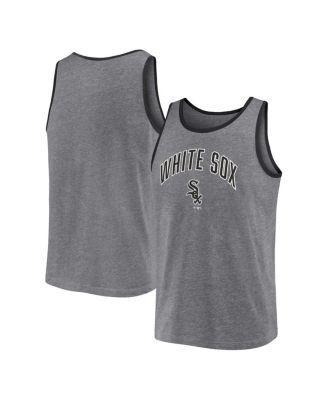 Men's Fanatics Branded  Heather Gray Chicago White Sox Primary Tank Top, Size: 2XL, Grey Product Image