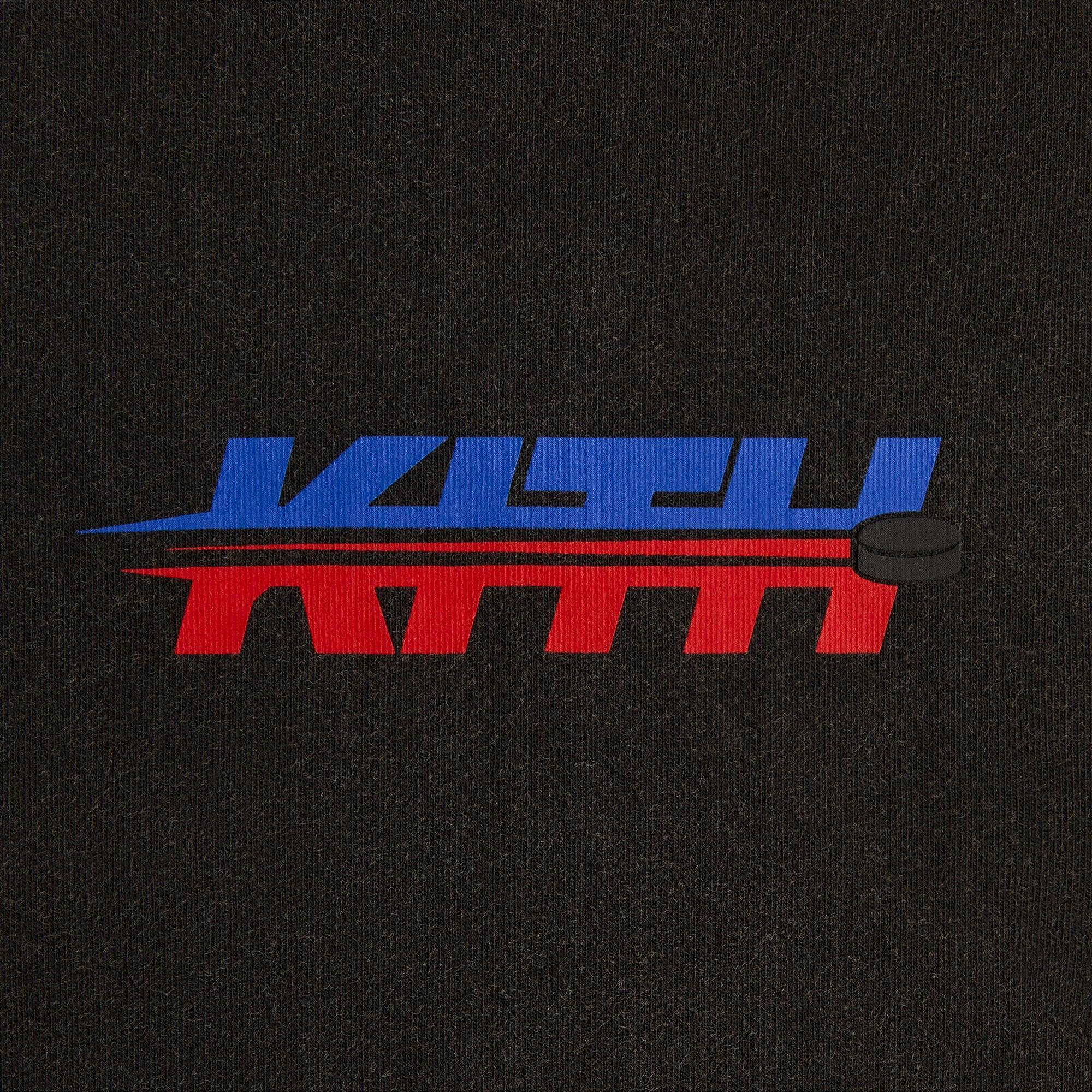 Kith for the New York Rangers Hat Trick Vintage Tee - Black Male Product Image