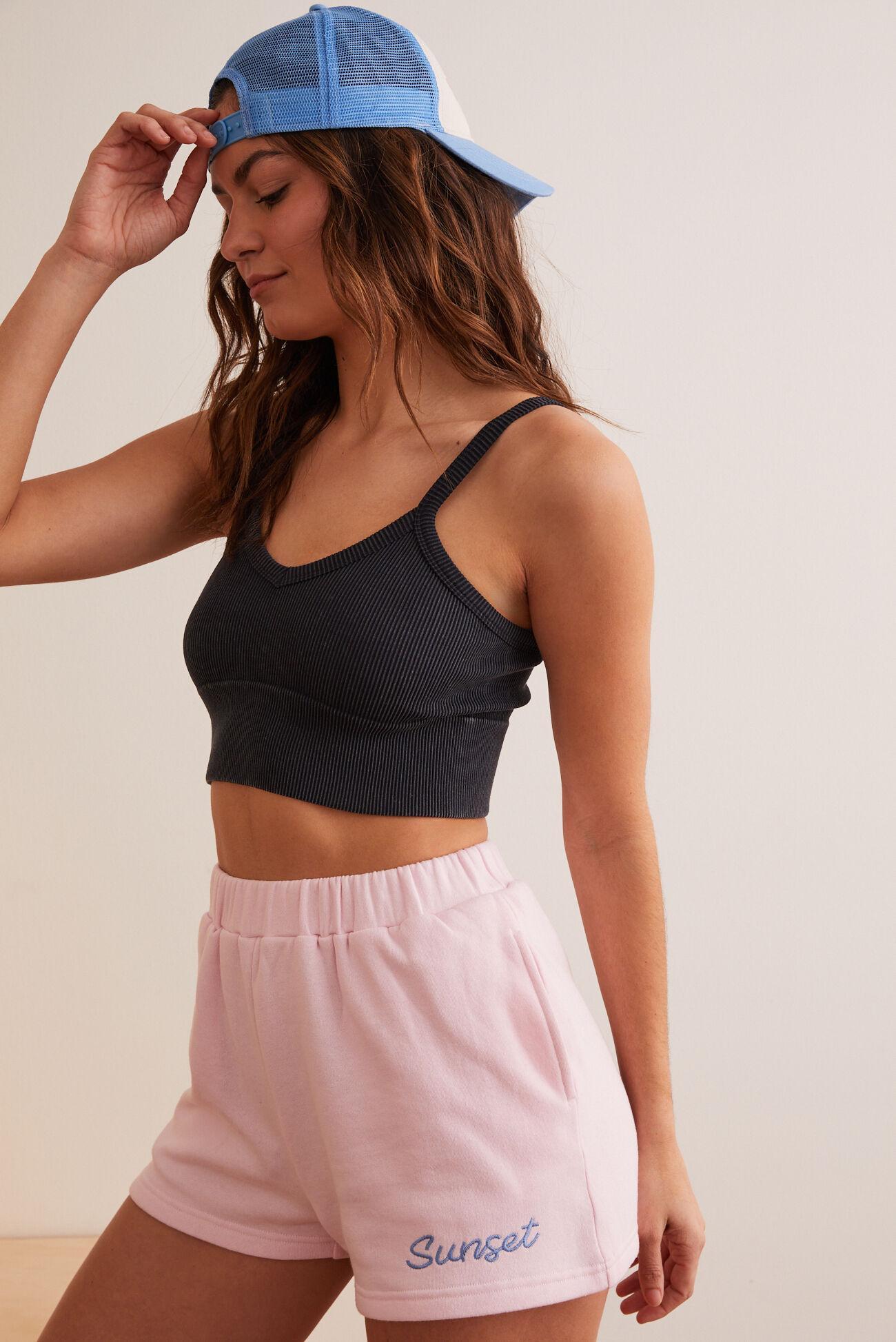 Setback Ribbed Tank Product Image