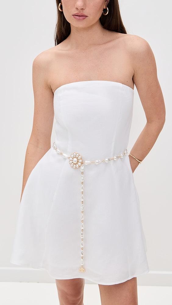 Lele Sadoughi Baroque Pearl Belt | Shopbop Product Image