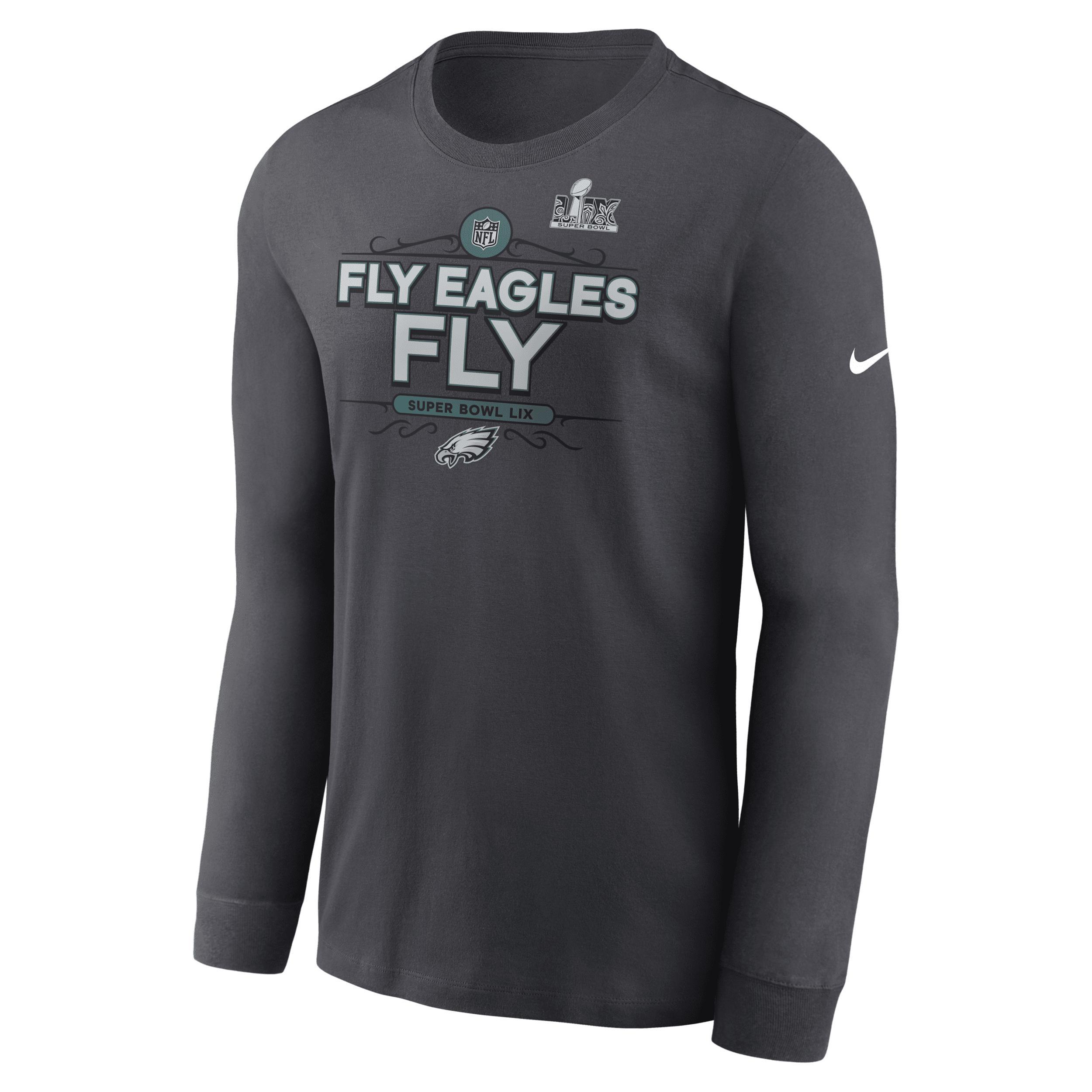 Philadelphia Eagles Super Bowl LIX Bound Local Nike Men's NFL Long-Sleeve T-Shirt Product Image