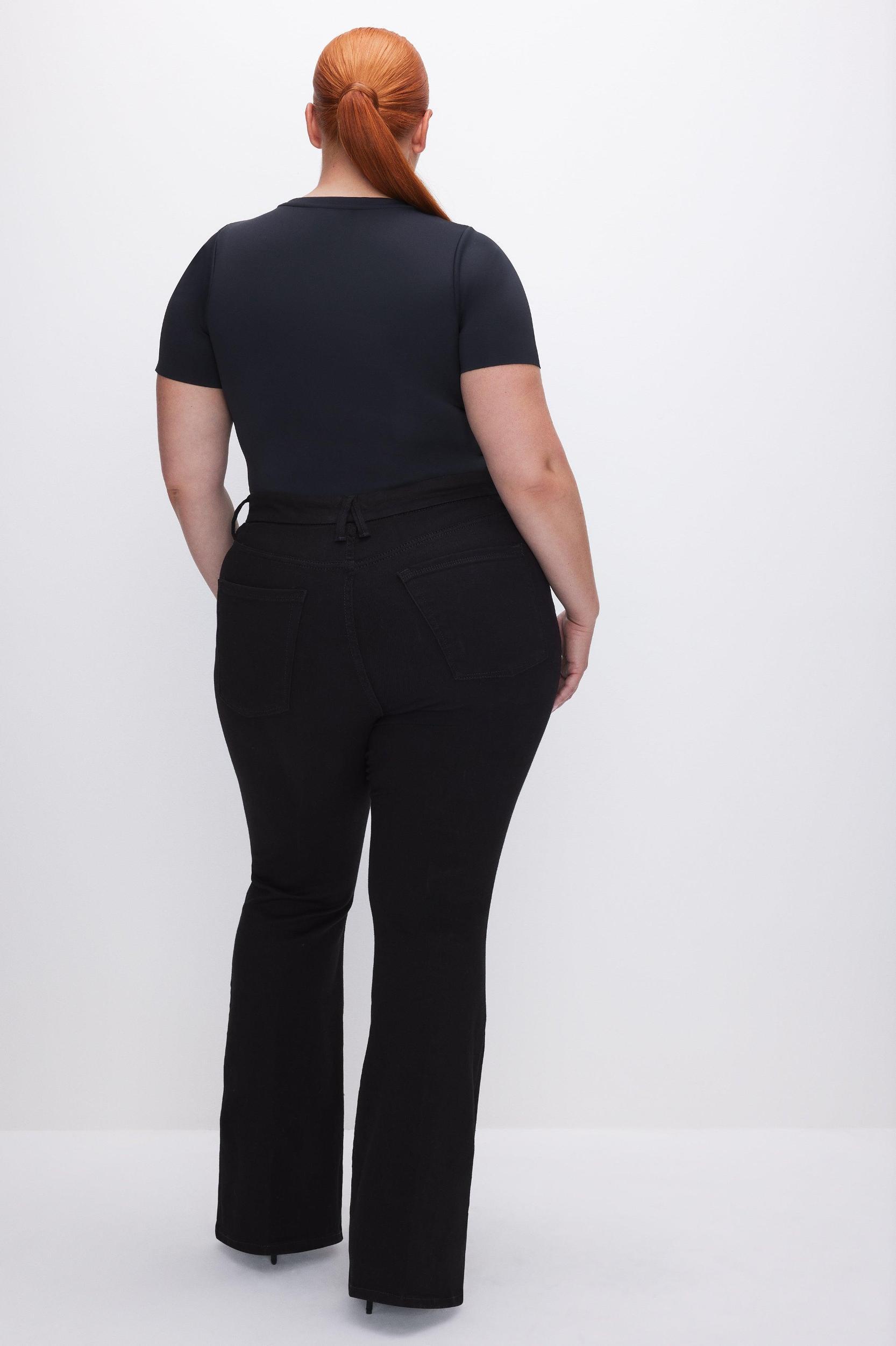 GOOD LEGS FLARE NEVER FADE JEANS LONG | BLACK001 Product Image
