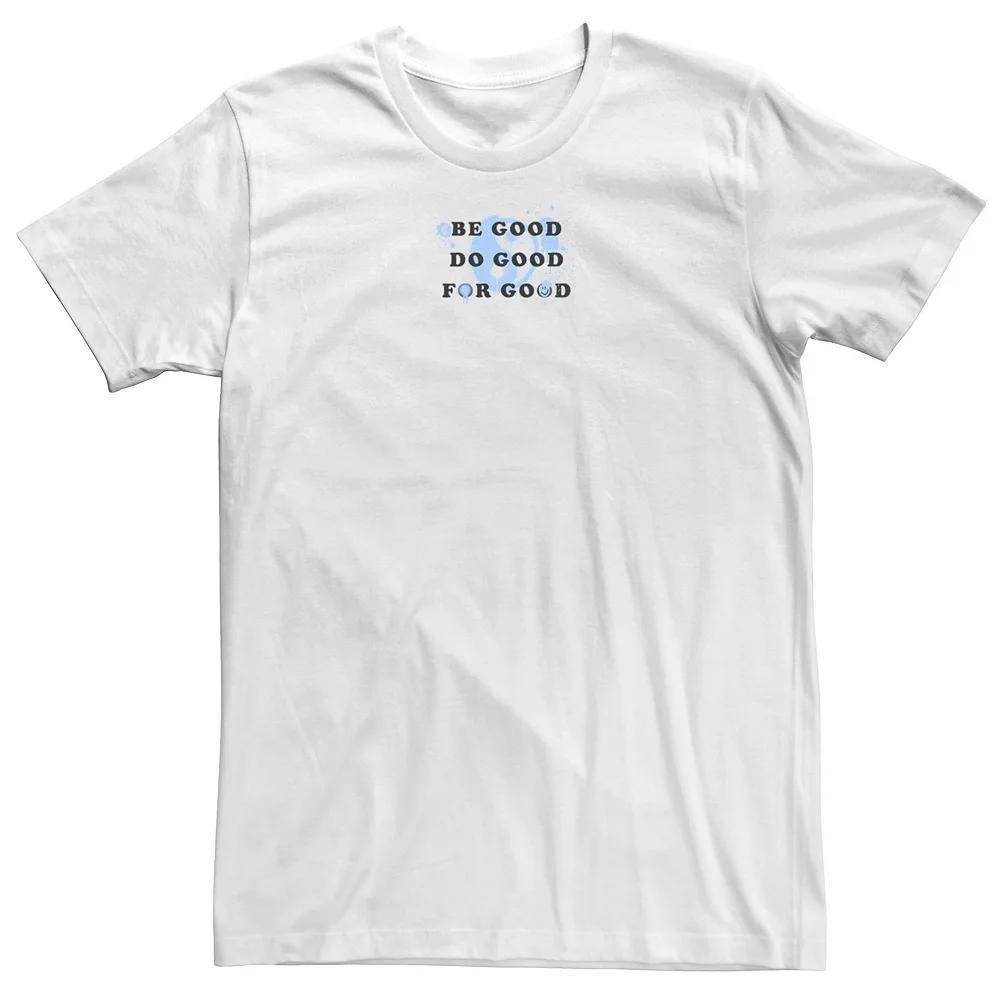 Big & Tall Trendy Essential Paint Tee, Men's, Size: XL Tall, White Product Image