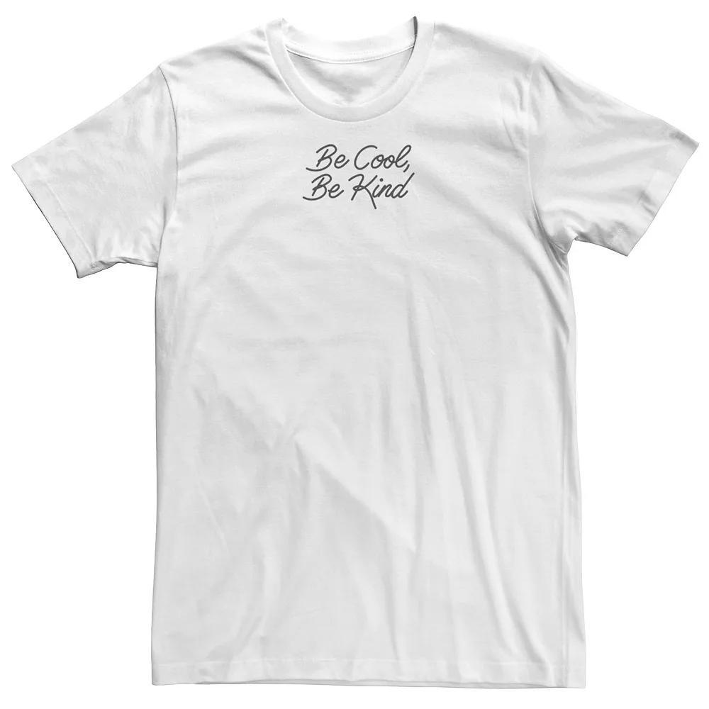 Big & Tall Fifth Sun "Be Cool, Be Kind" Tee, Men's, Size: 3XL Tall, White Product Image