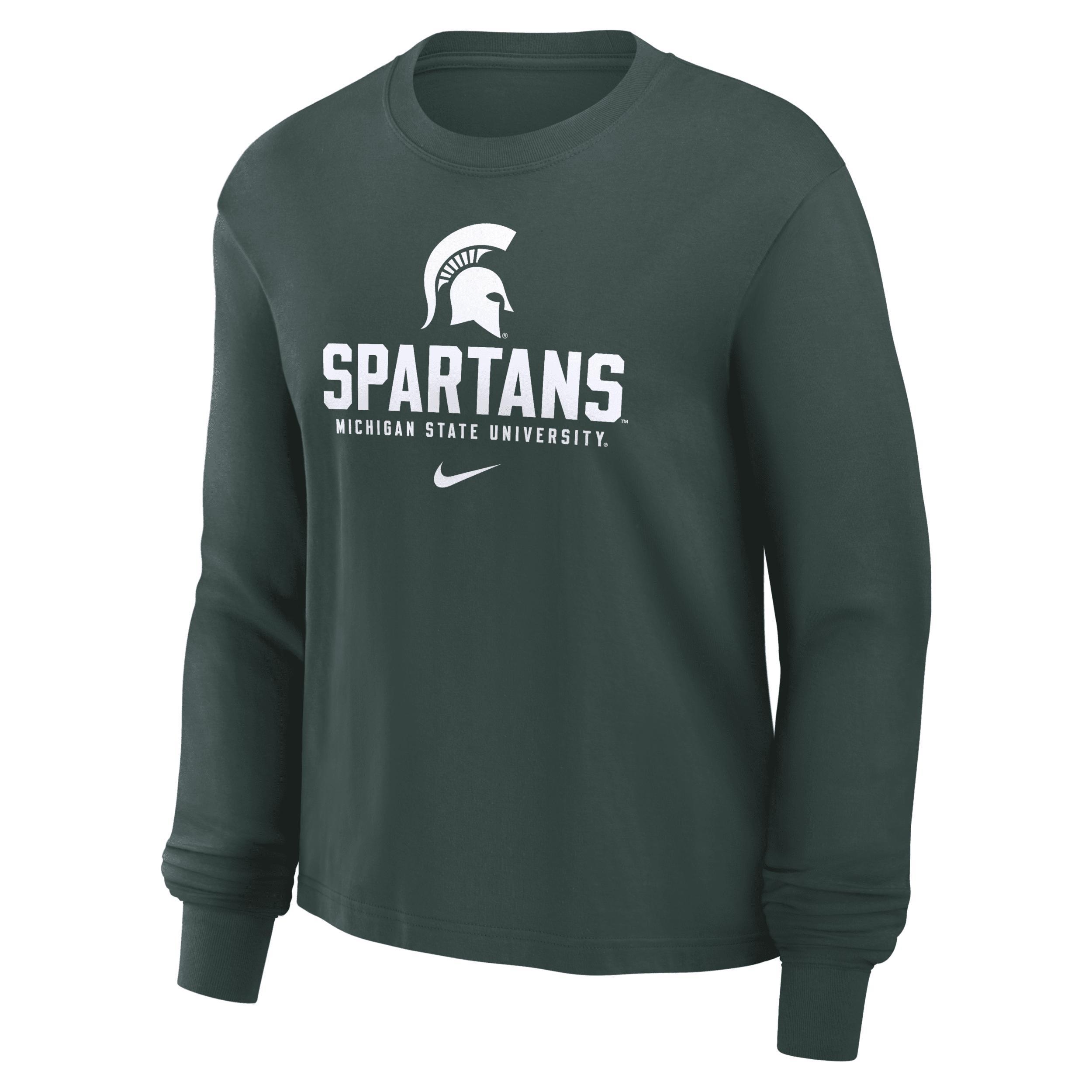 Women's Nike Crimson USC Trojans Primetime University Boxy Long Sleeve T-Shirt, Size: XL, Red Product Image