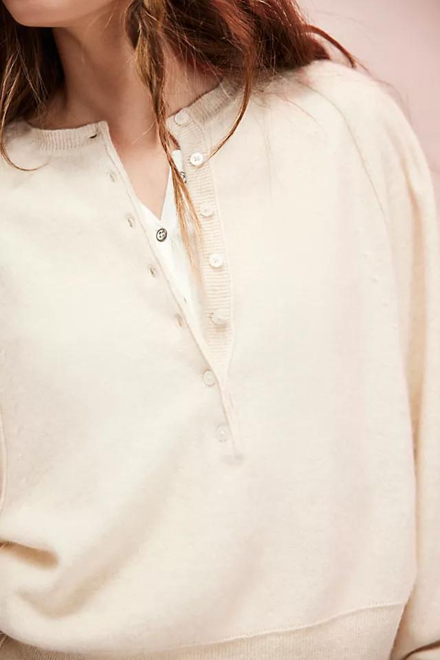 Porta Cashmere Henley Product Image